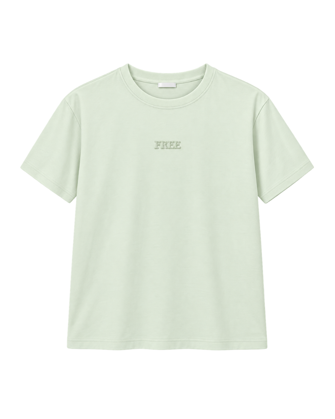 Oversized Back Graphic Cotton T-Shirt