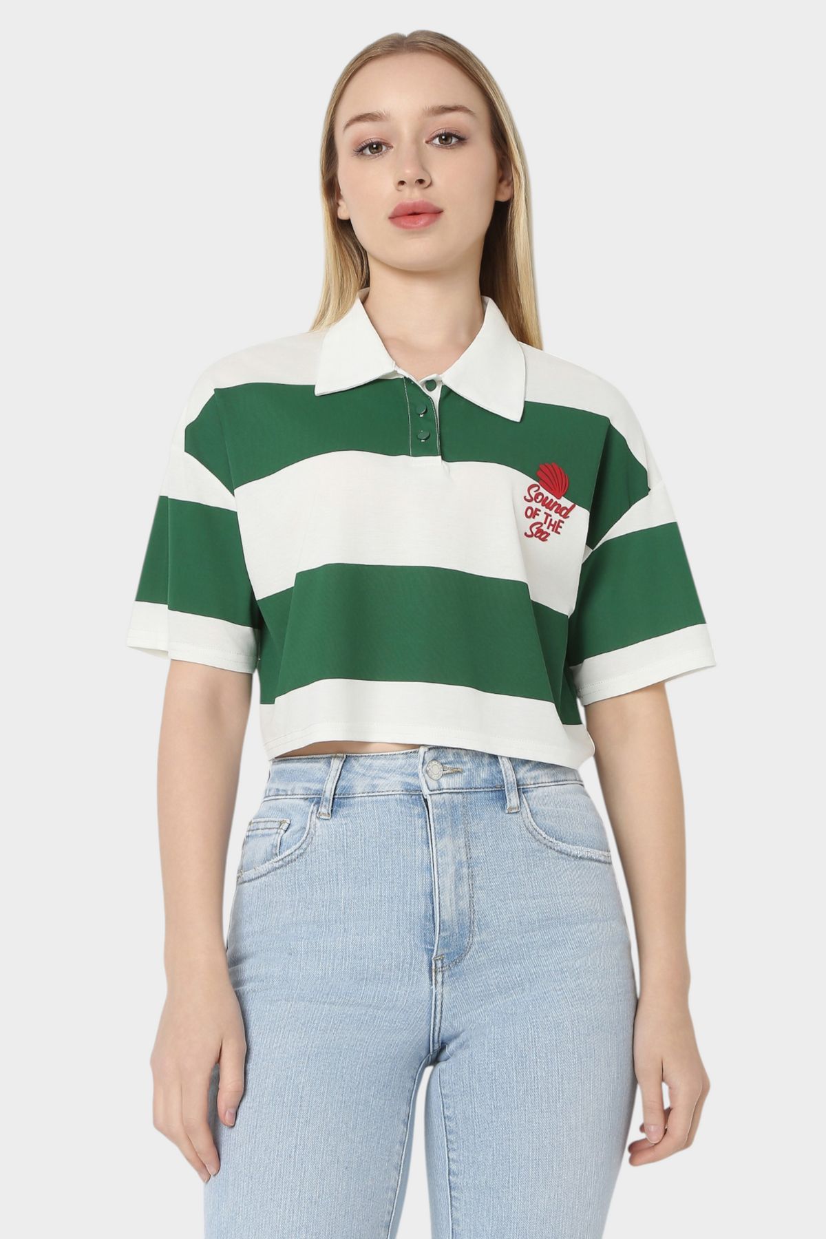 Multi Striped Rugby Polo