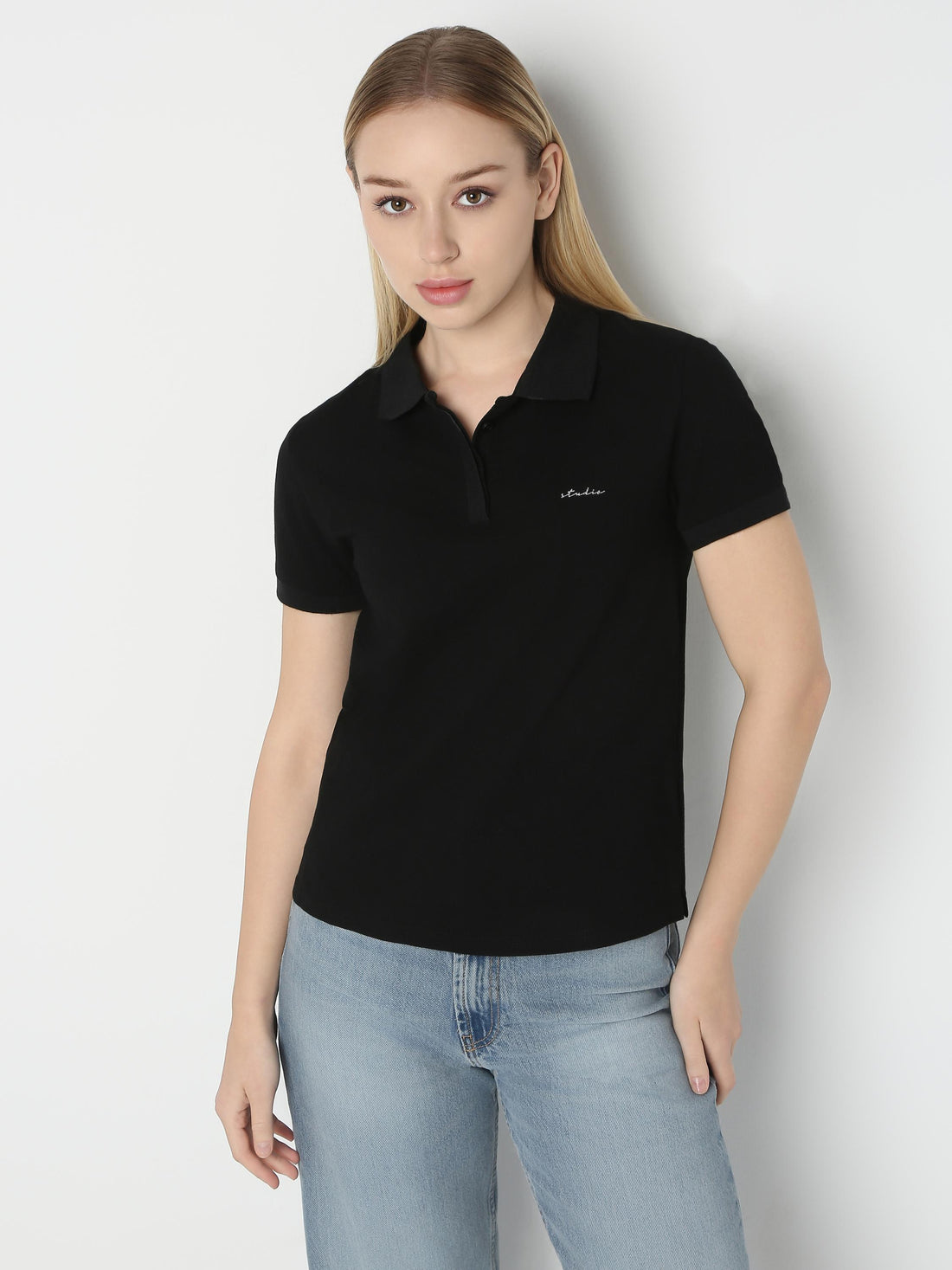 Minimalist Polo with Tailored Fit