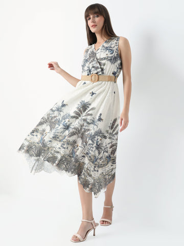 Island Muse Flowy Midi Dress