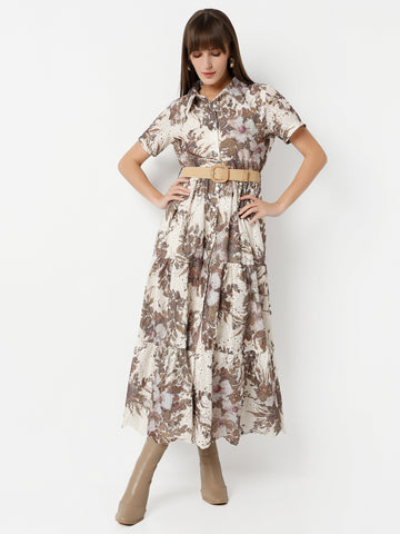 Chic Boho Floral Dress