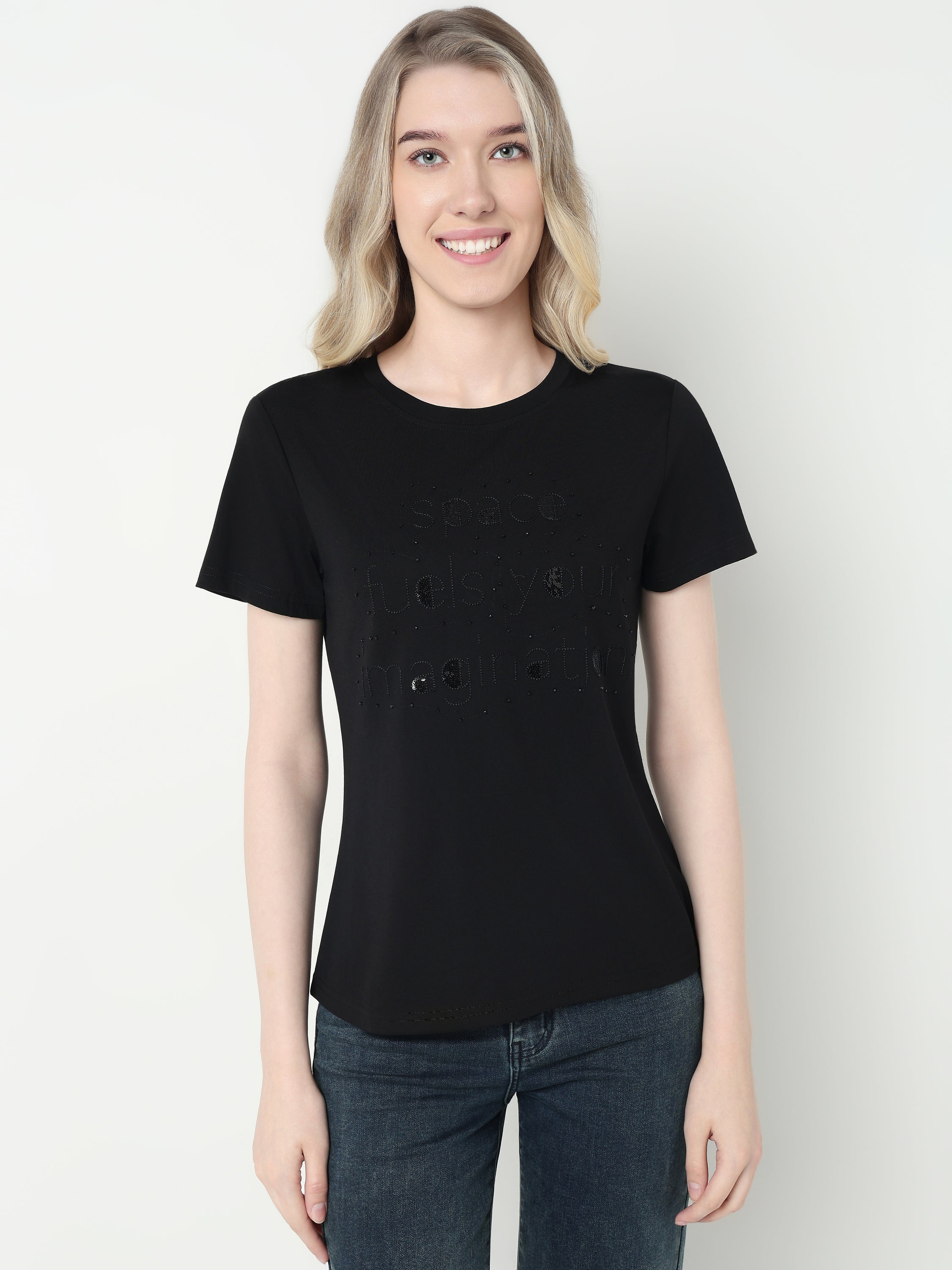 Graphic Statement Casual Top
