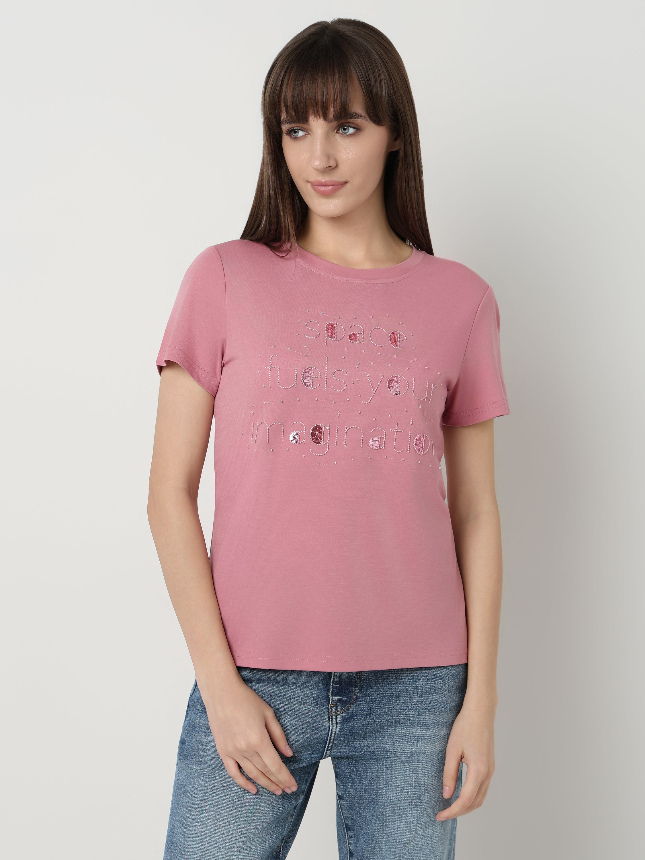 Graphic Statement Casual Top
