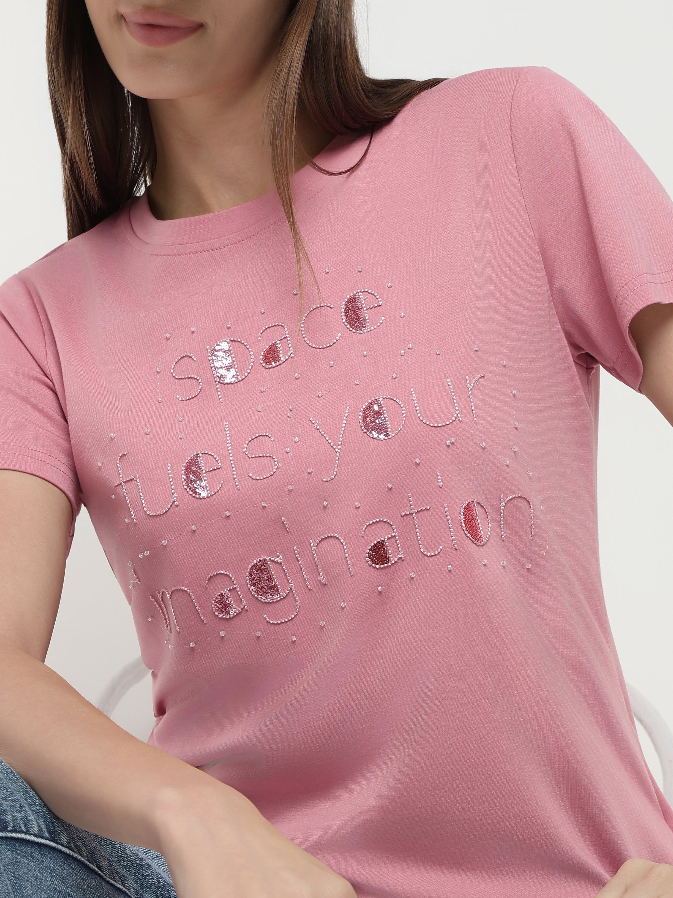 Graphic Statement Casual Top