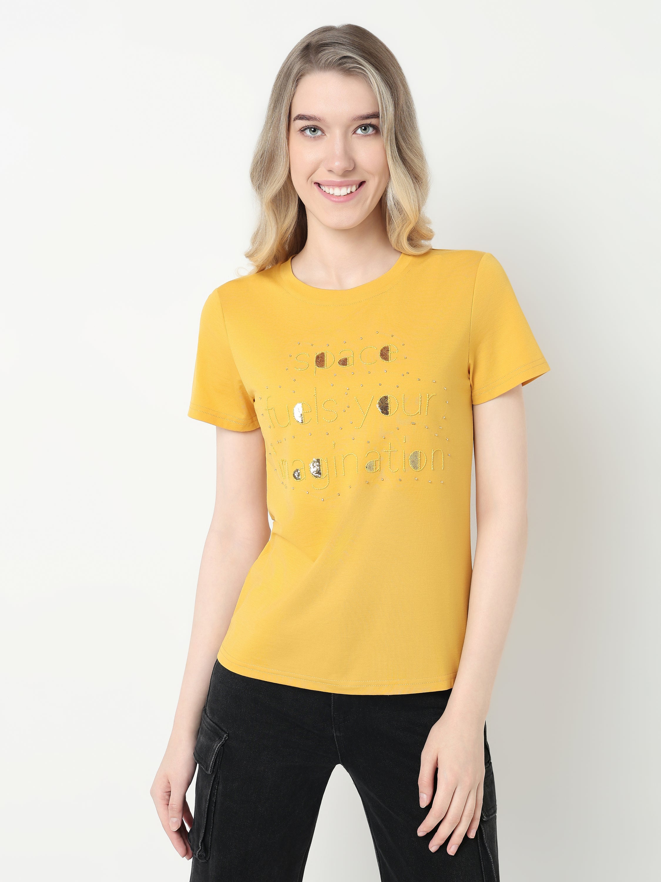 Graphic Statement Casual Top