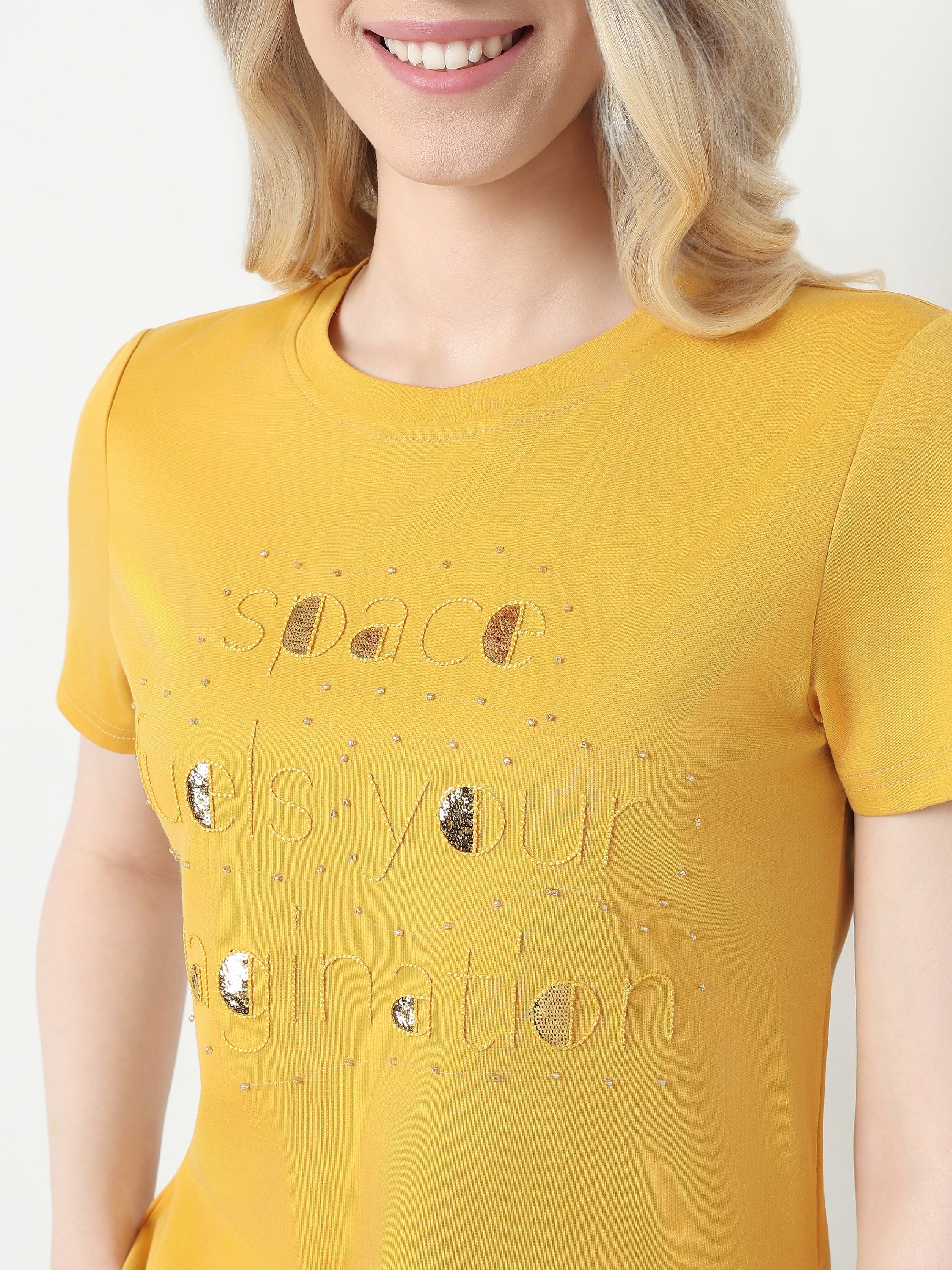 Graphic Statement Casual Top