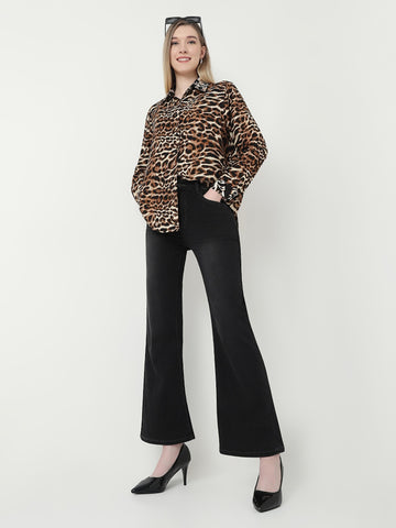 Fierce Leopard Print Shirt