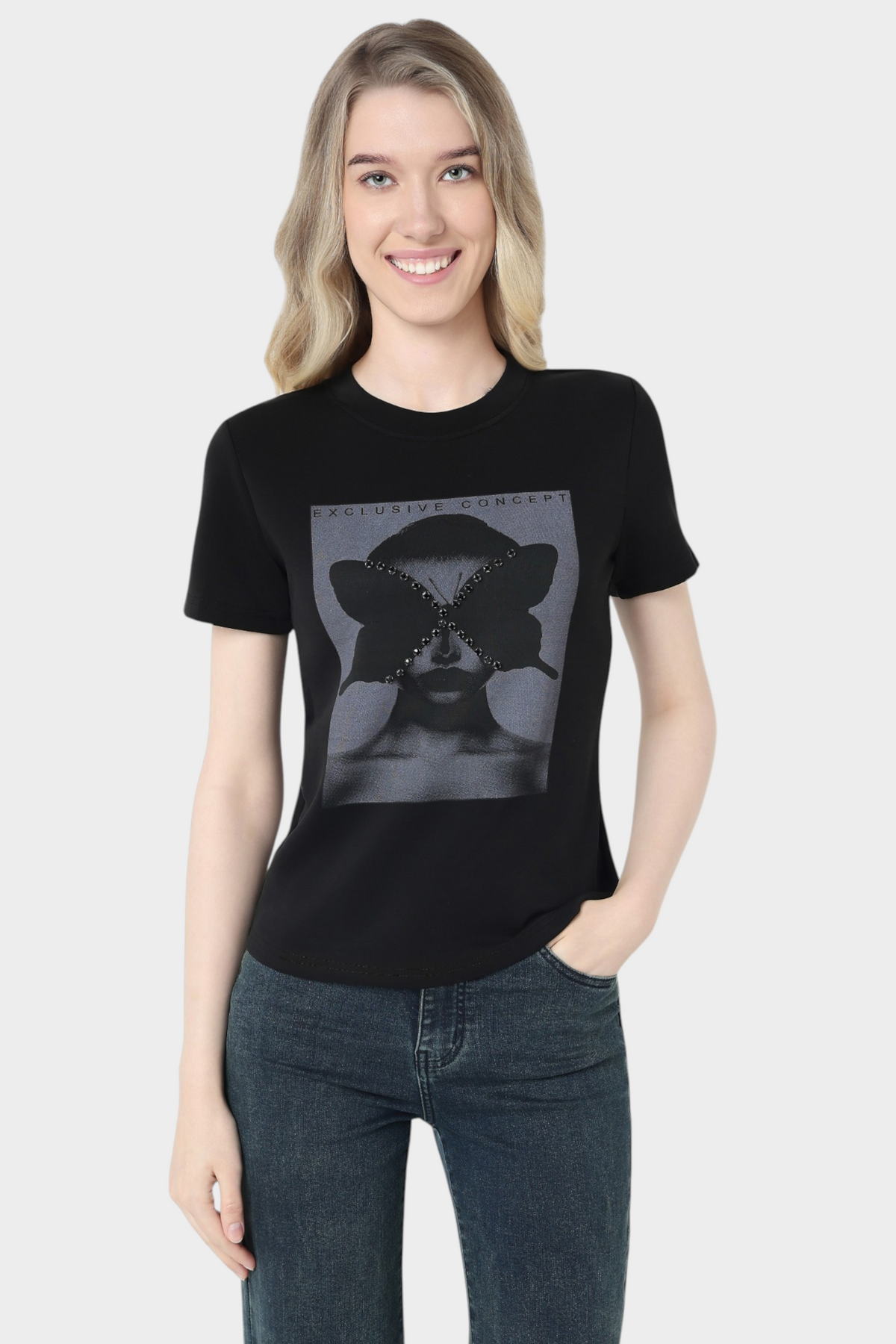 Butterfly Graphic T-Shirt