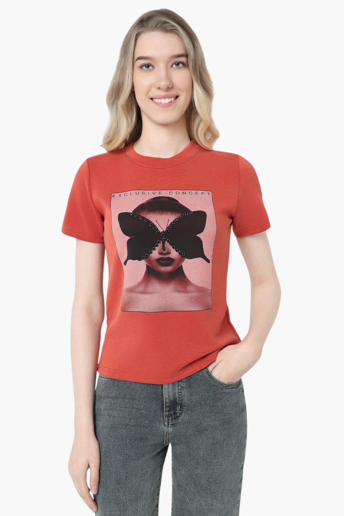 Butterfly Graphic T-Shirt
