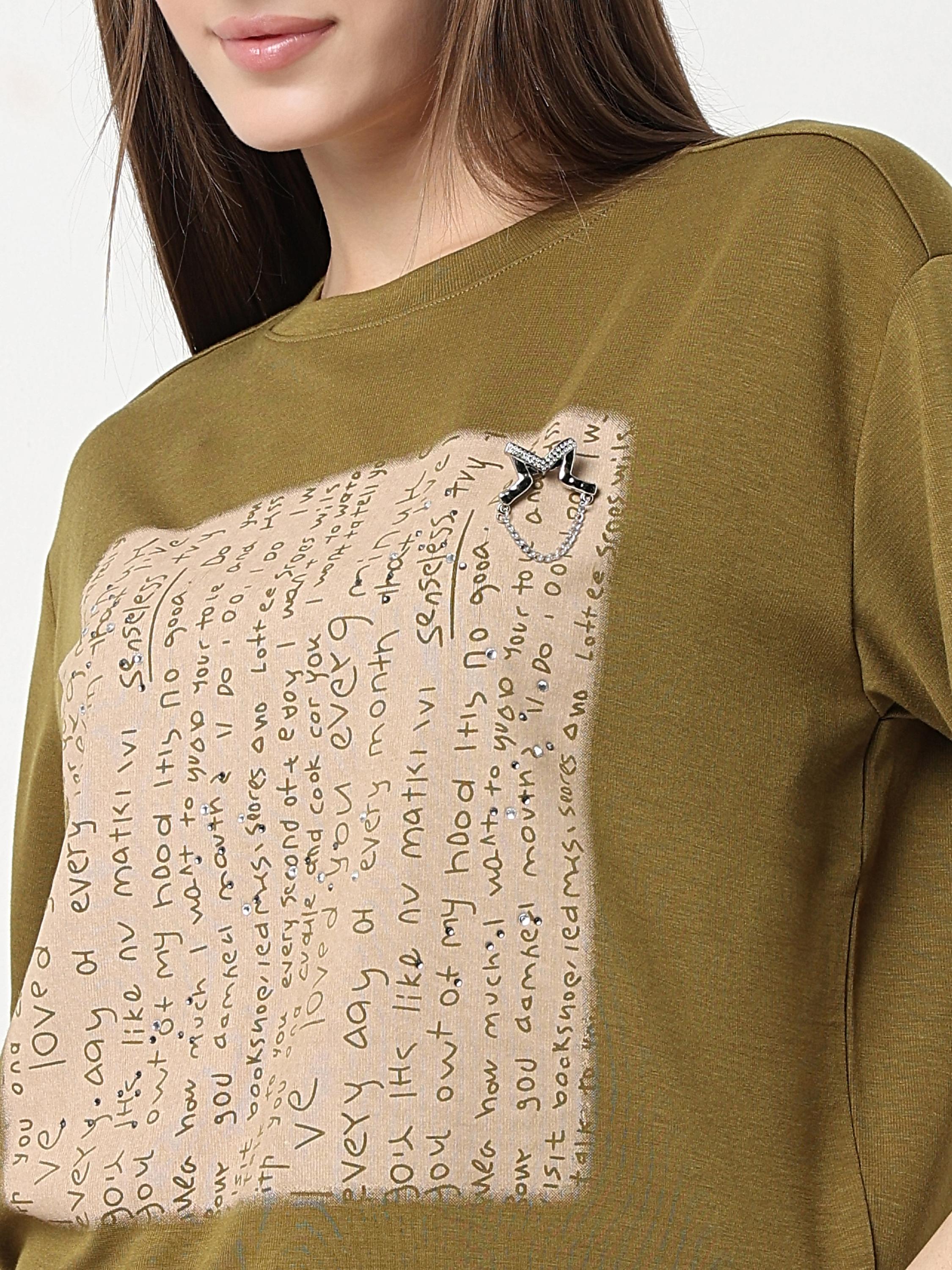 Typography Graphic Relaxed Fit Tee