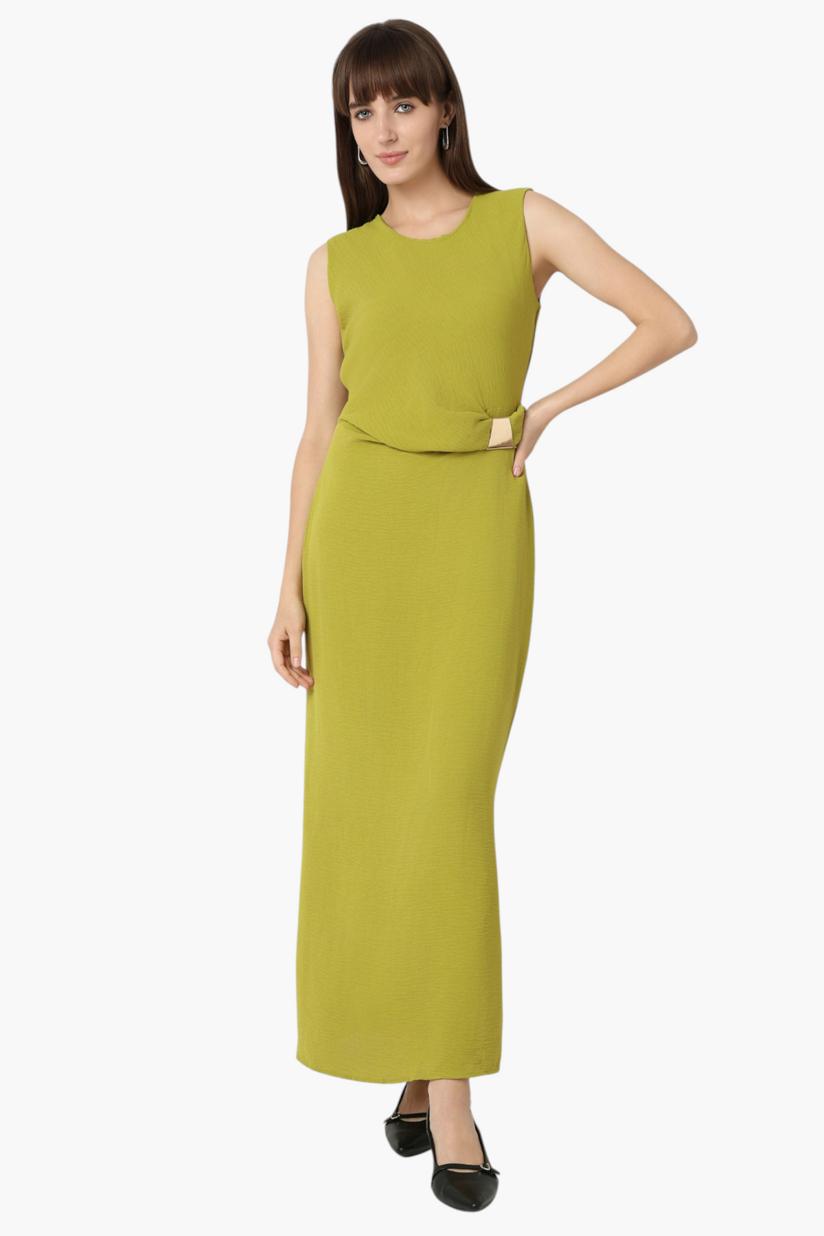 Maxi Dress with Wrap
