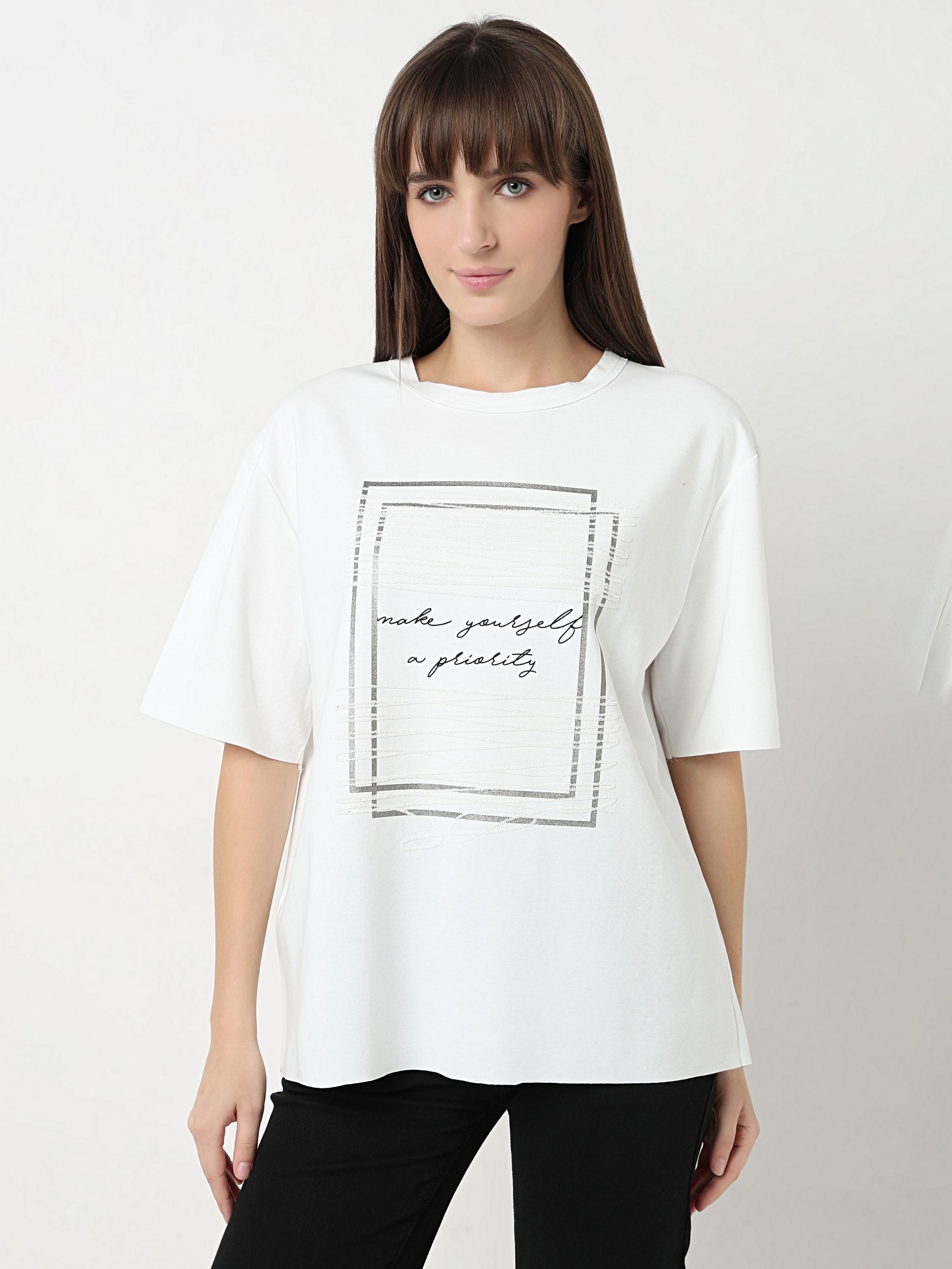 Graphic Oversized Top