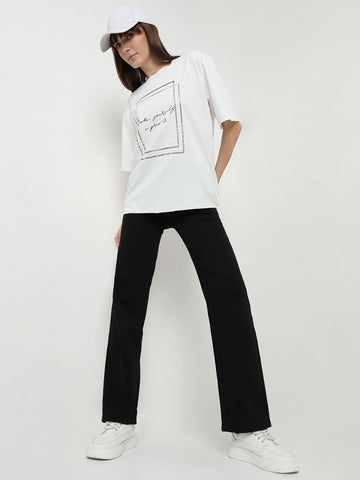 Graphic Oversized Top