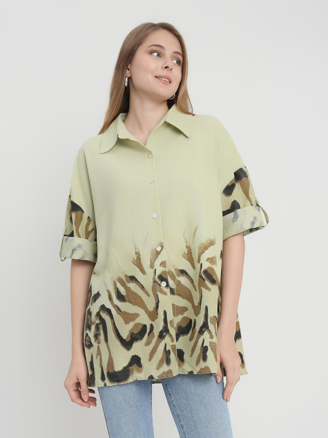 Artistic Relaxed Printed Shirt