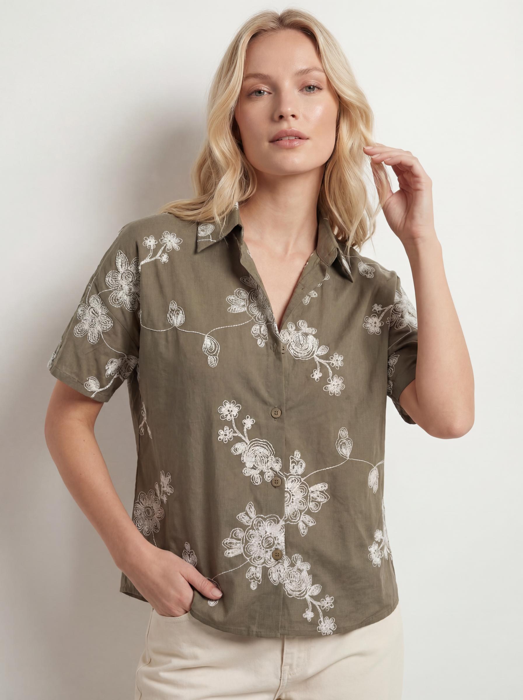 Women Trendy Resort Wear Shirt