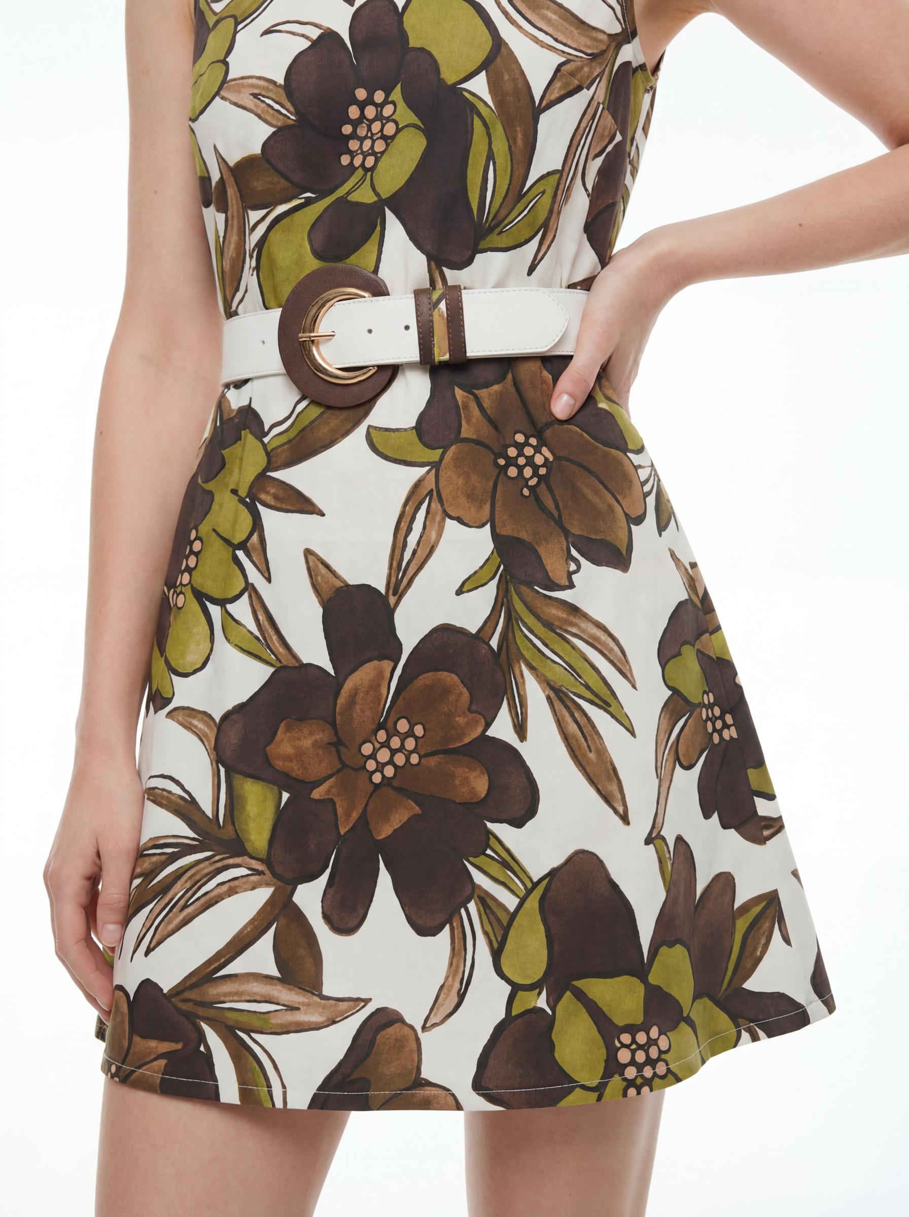 Floral Fit & Flare Dress