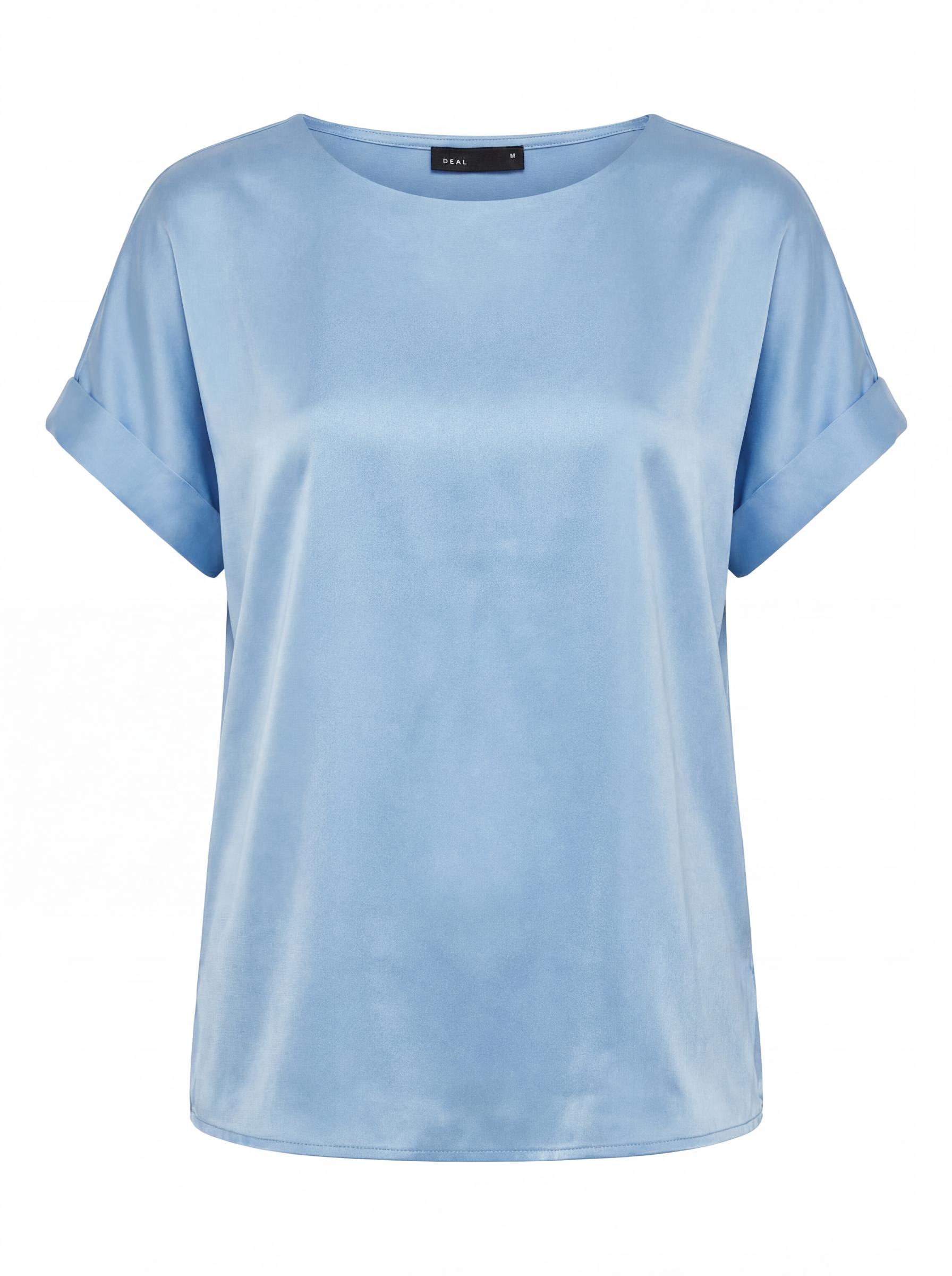 Women Minimal Satin Relaxed Fit Top
