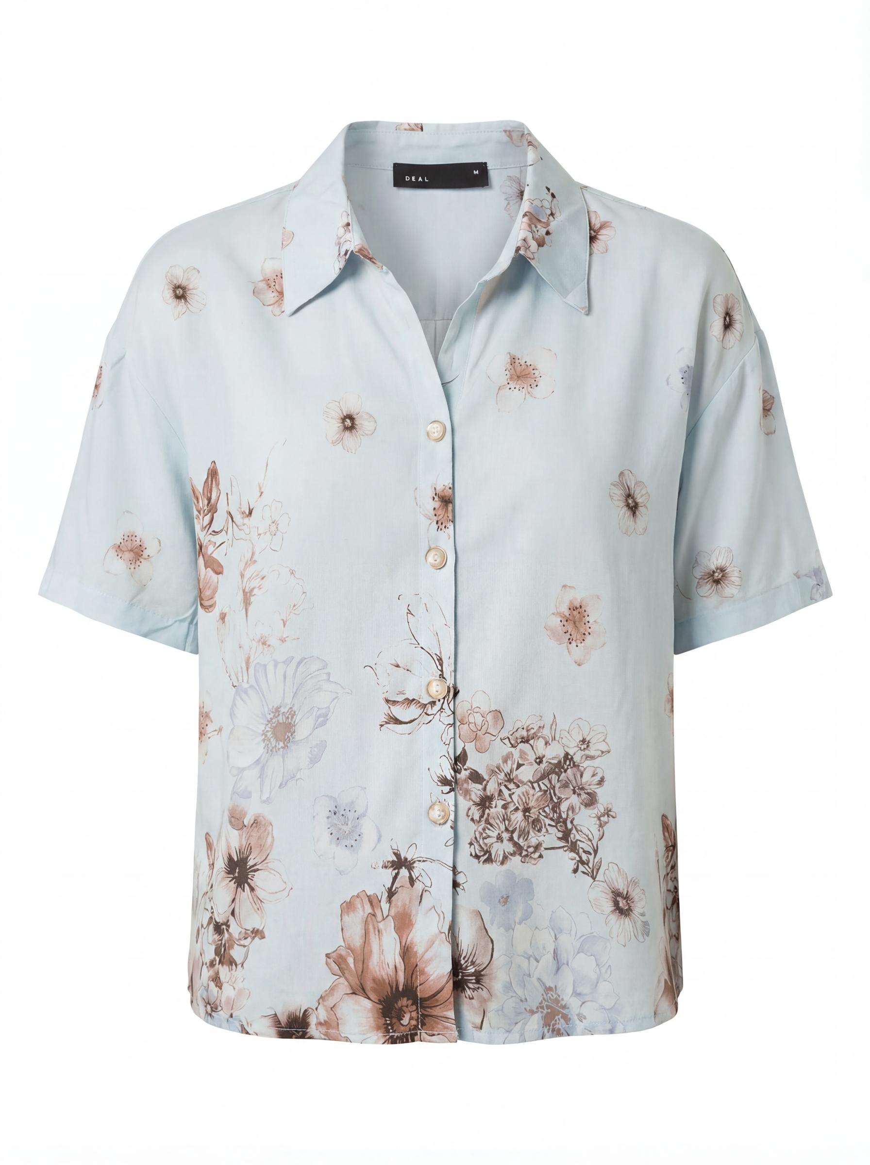 Women Floral Print Casual Shirt