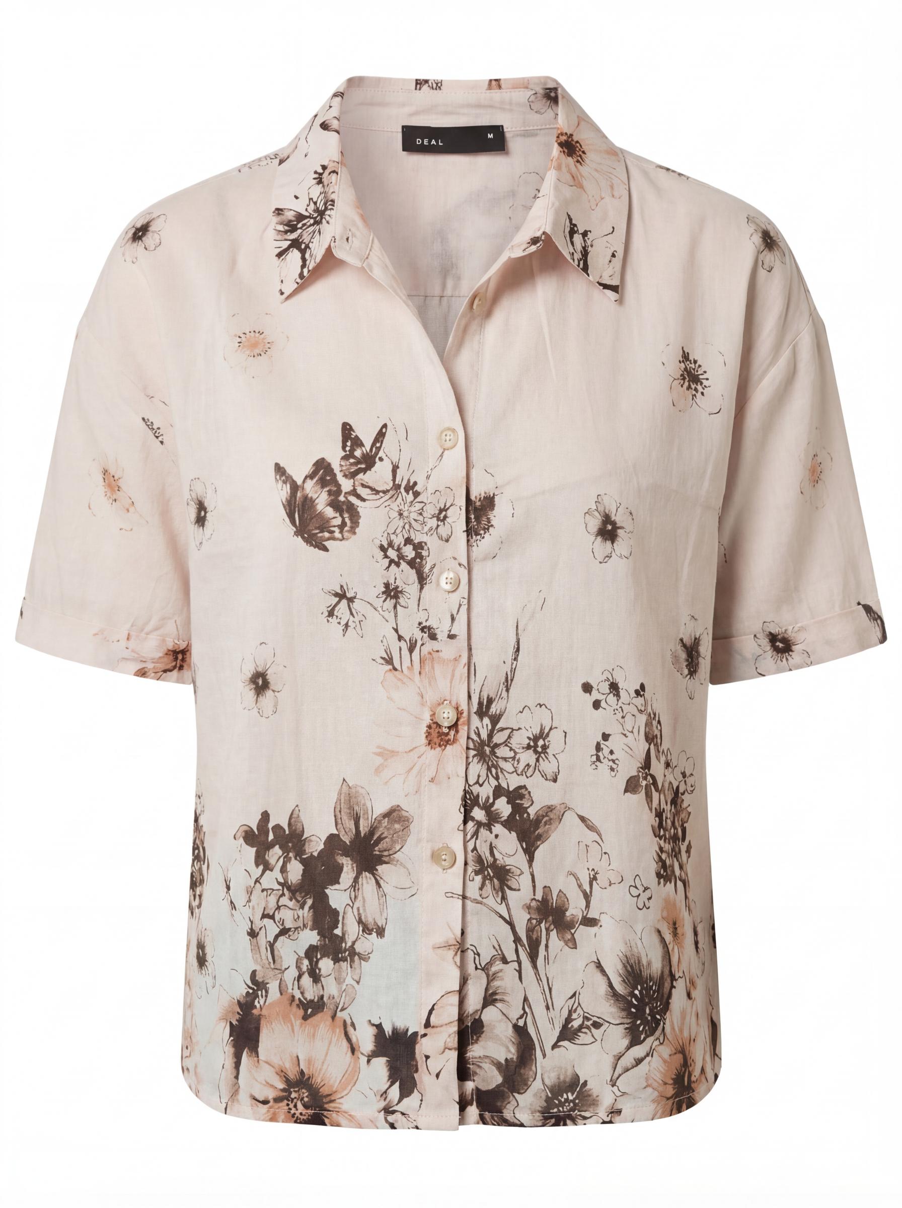 Women Floral Print Casual Shirt