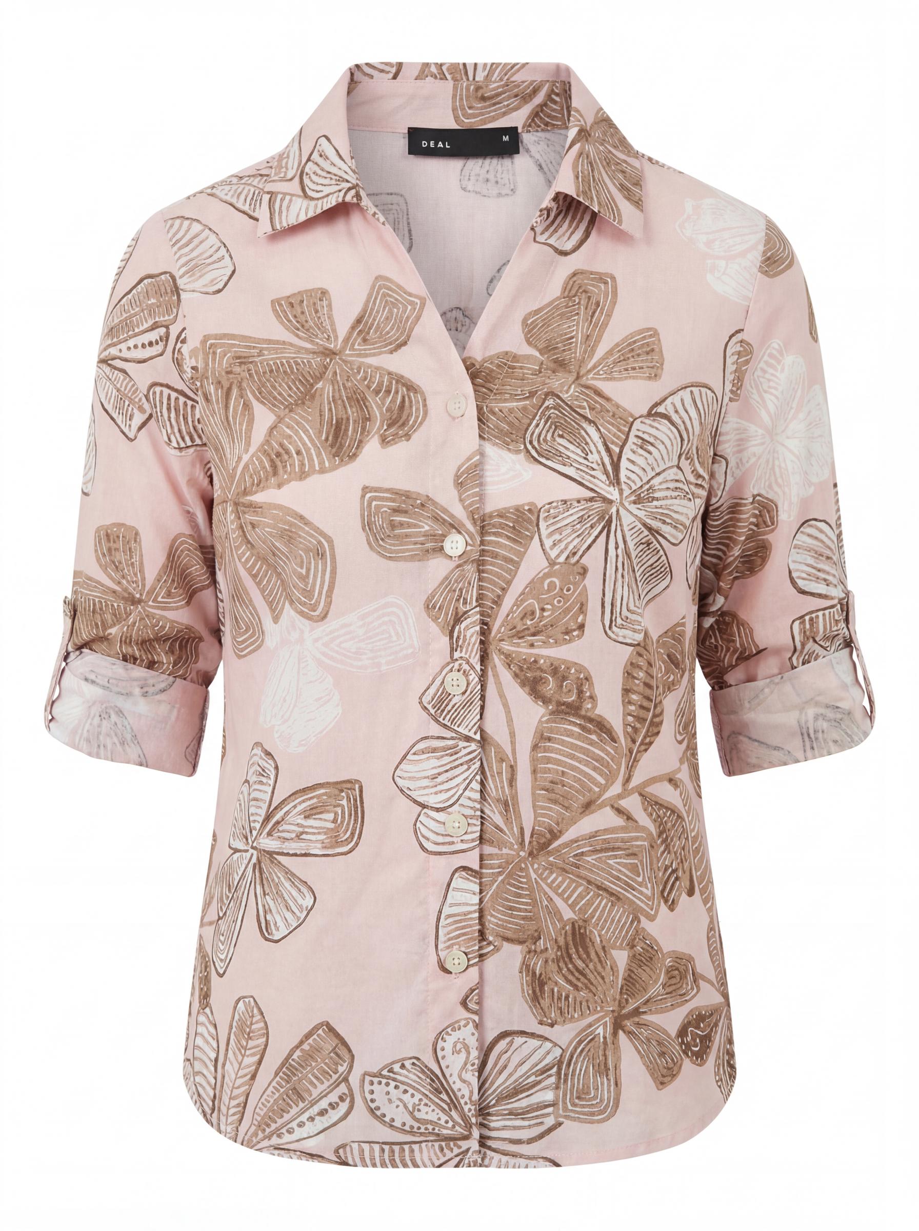 Women Abstract Floral Printed Shirt