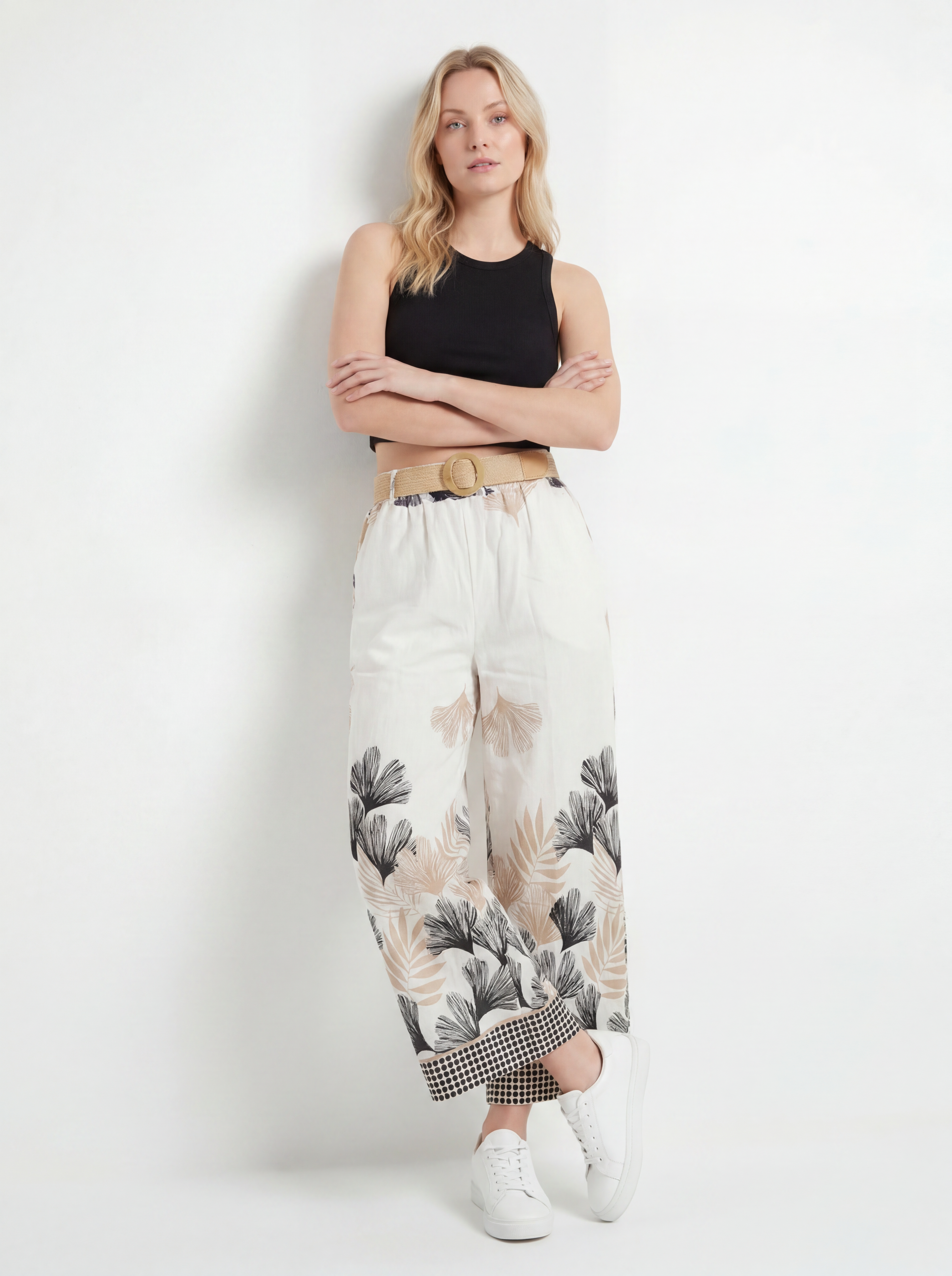 Floral Printed Trousers