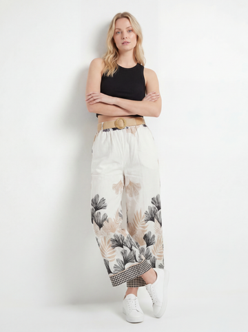 Floral Printed Trousers