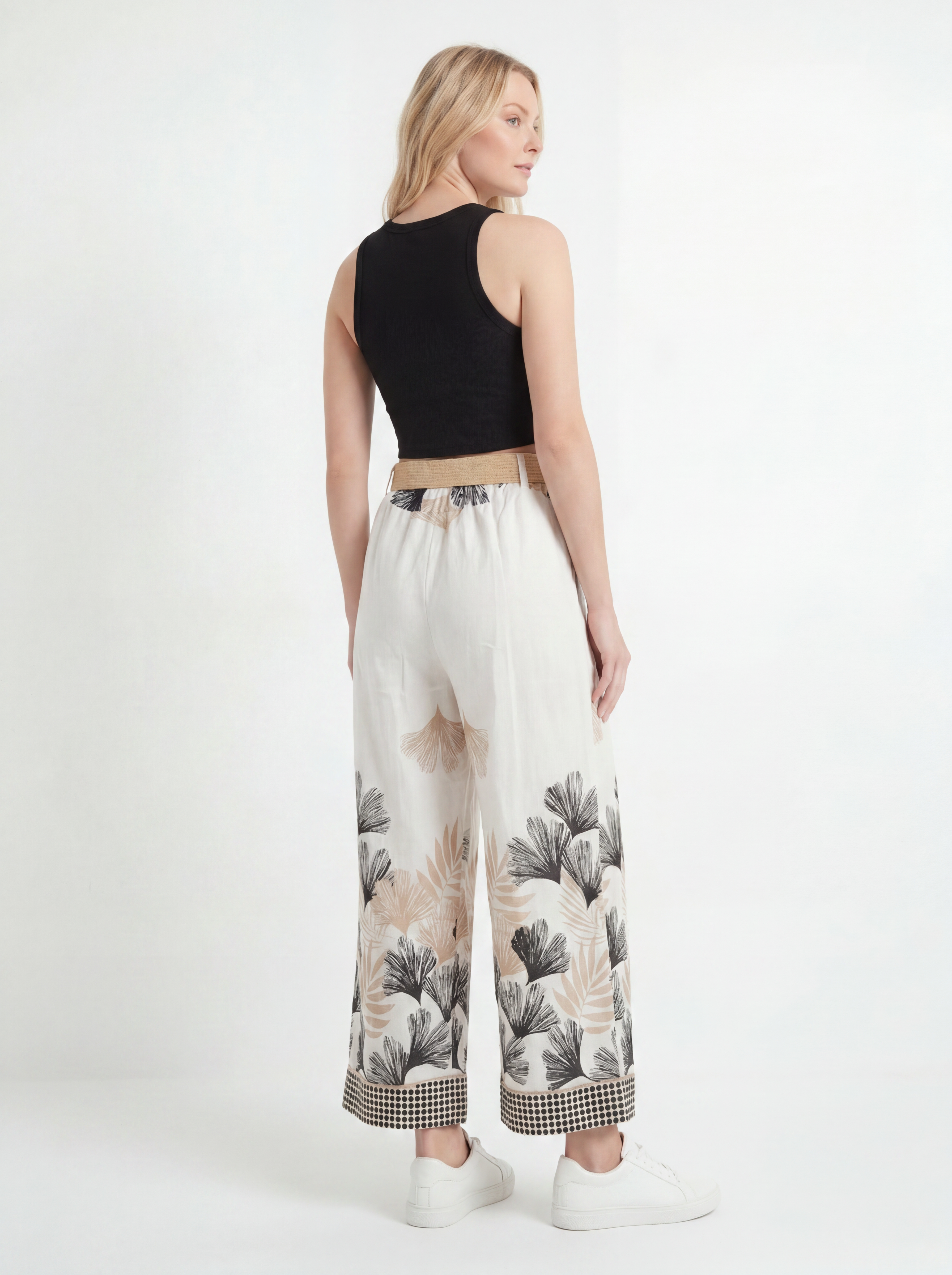 Floral Printed Trousers