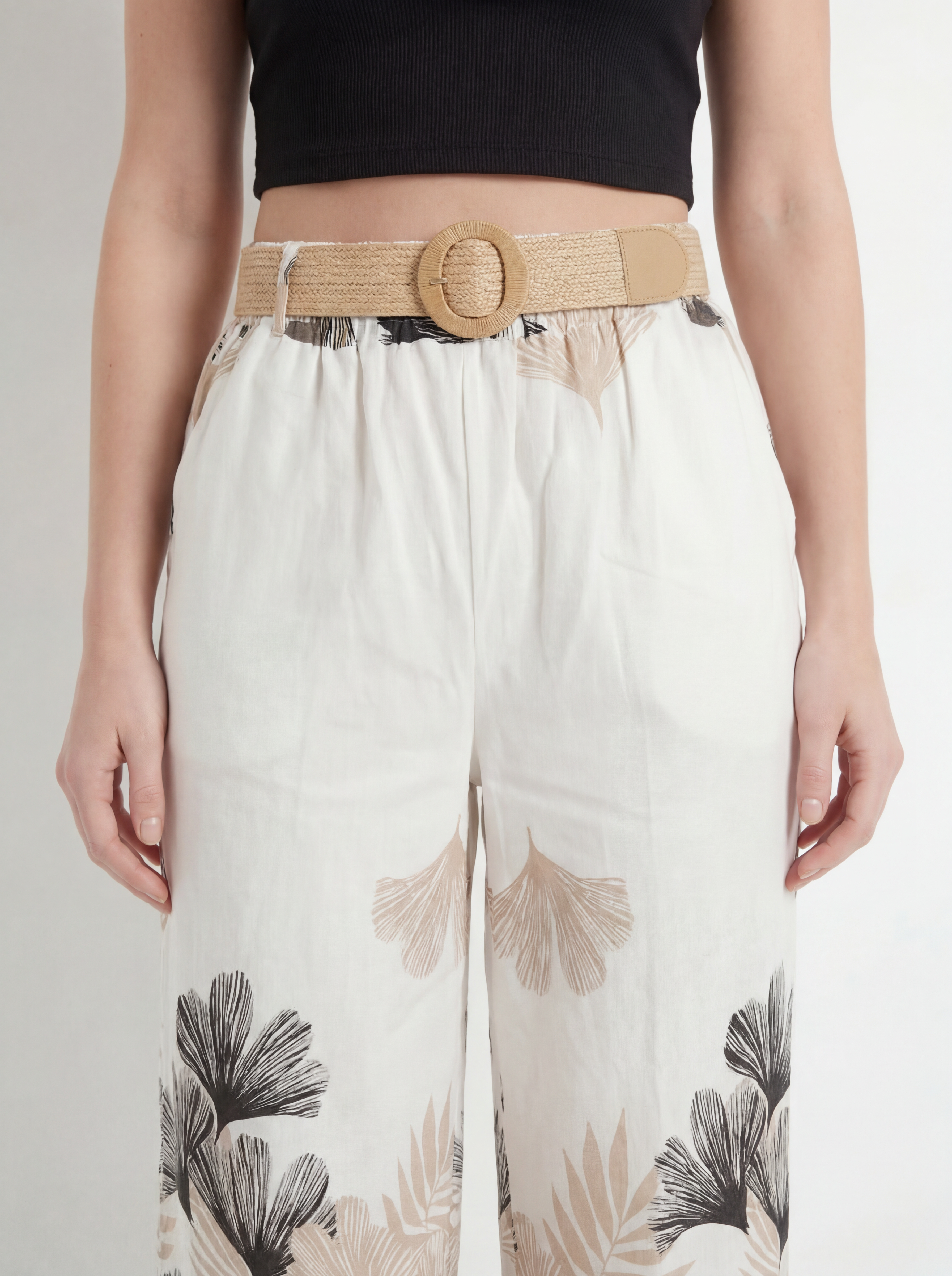 Floral Printed Trousers