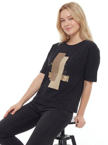 Graphic Print Oversized Women’s T-Shirt