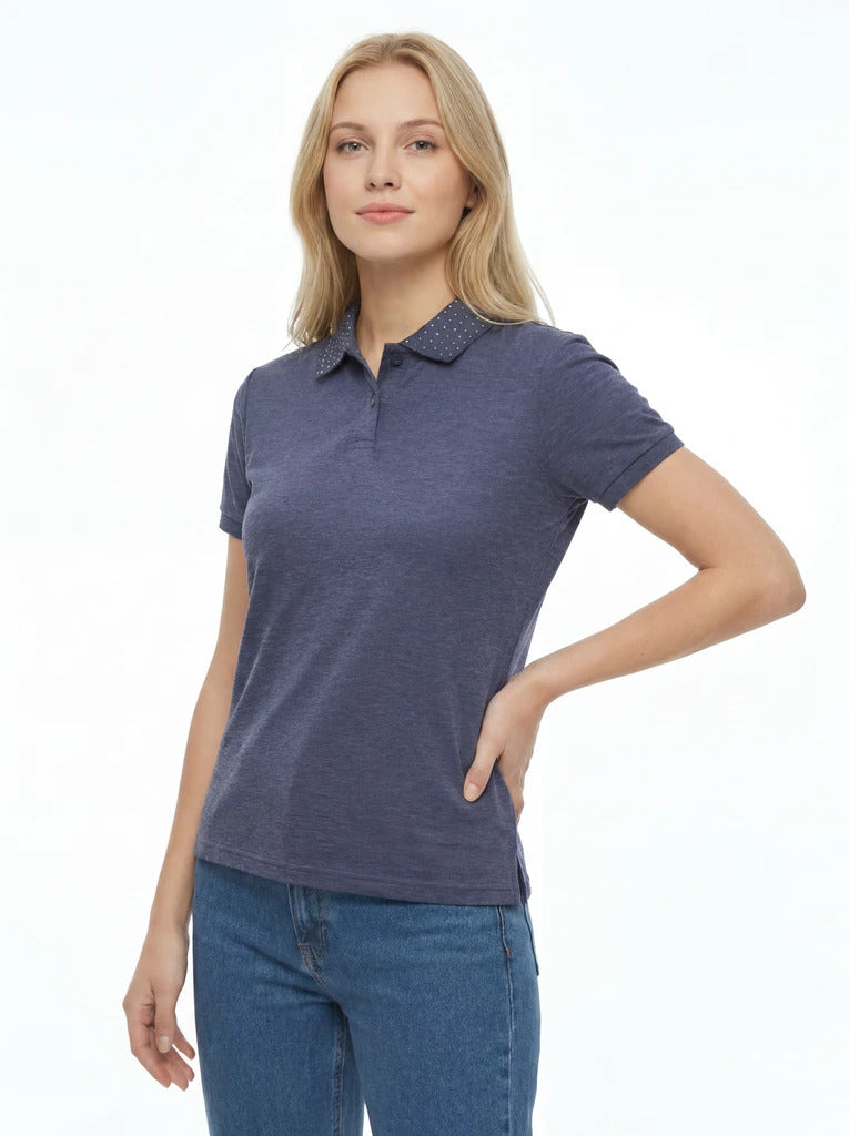 Regular Fit Short Sleeve Polo T-Shirt