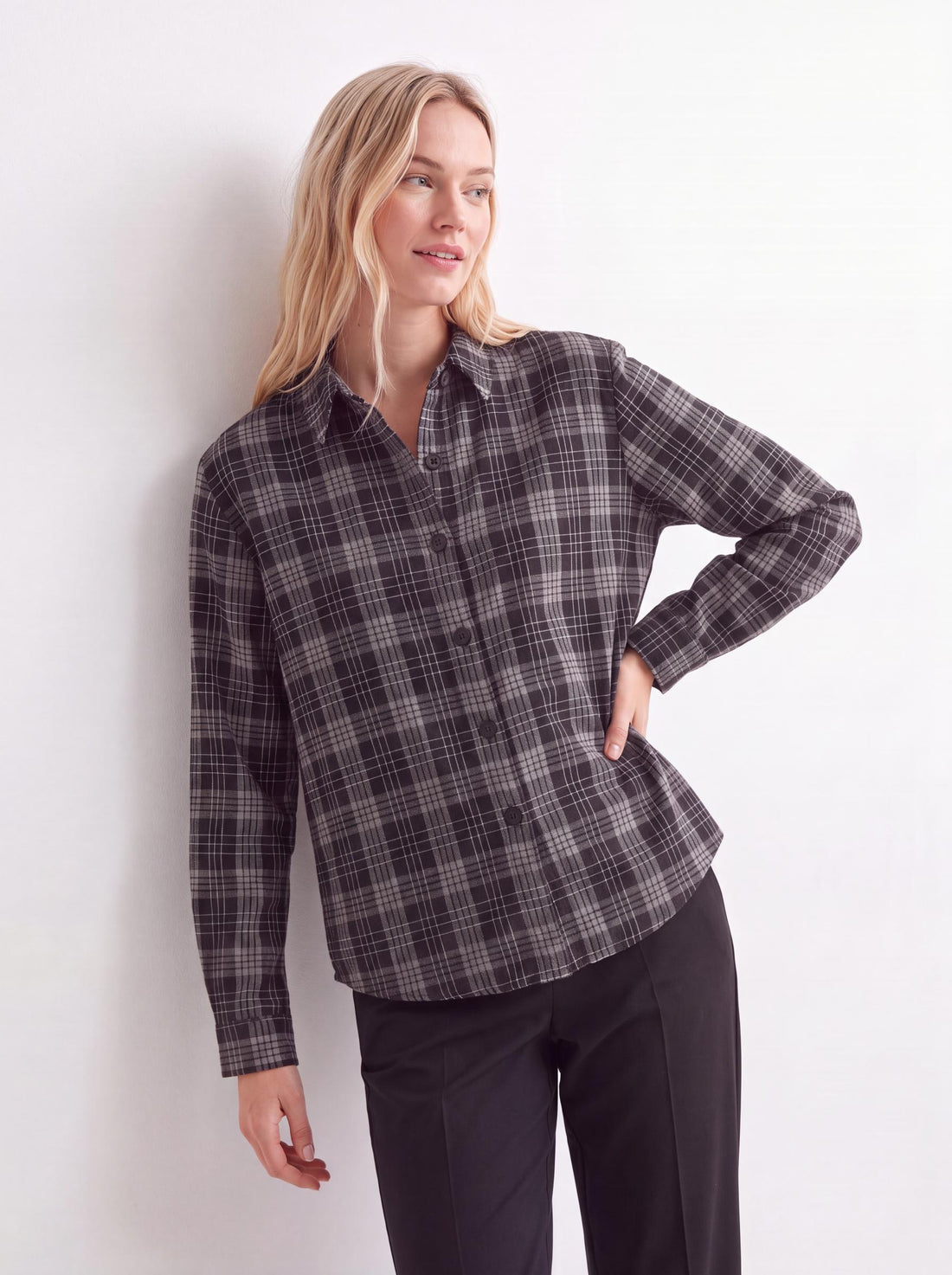 Plaid Flannel Shirt