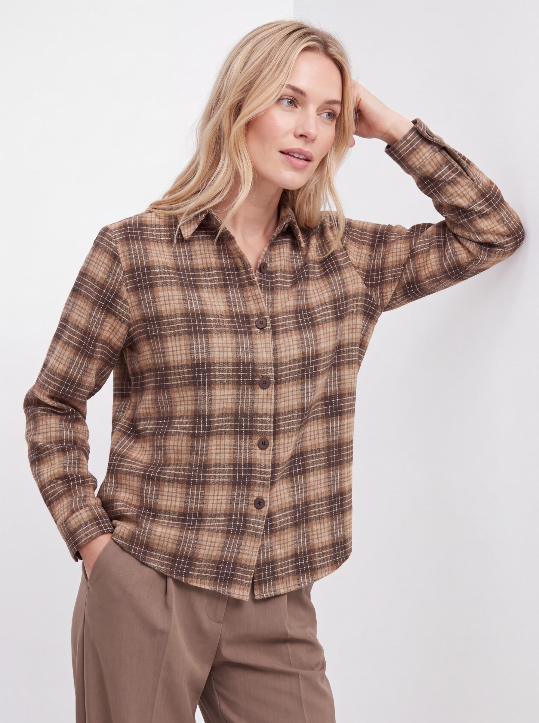 Plaid Flannel Shirt