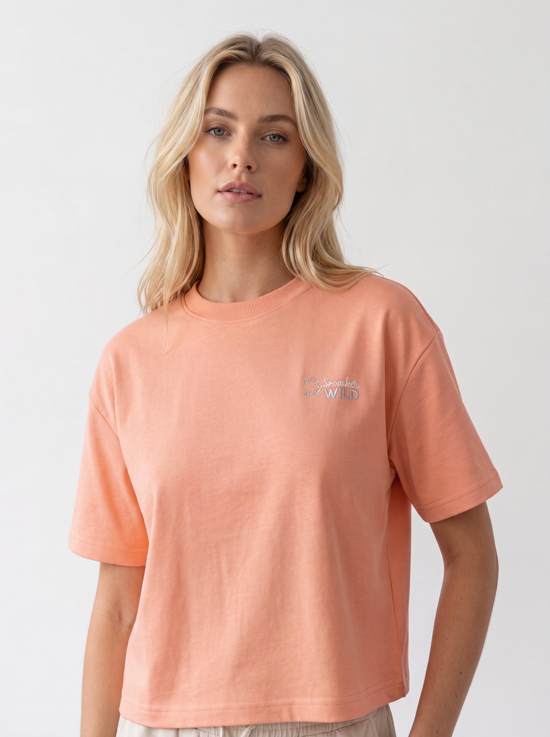 Embroidered Relaxed Fit Cotton T-Shirt