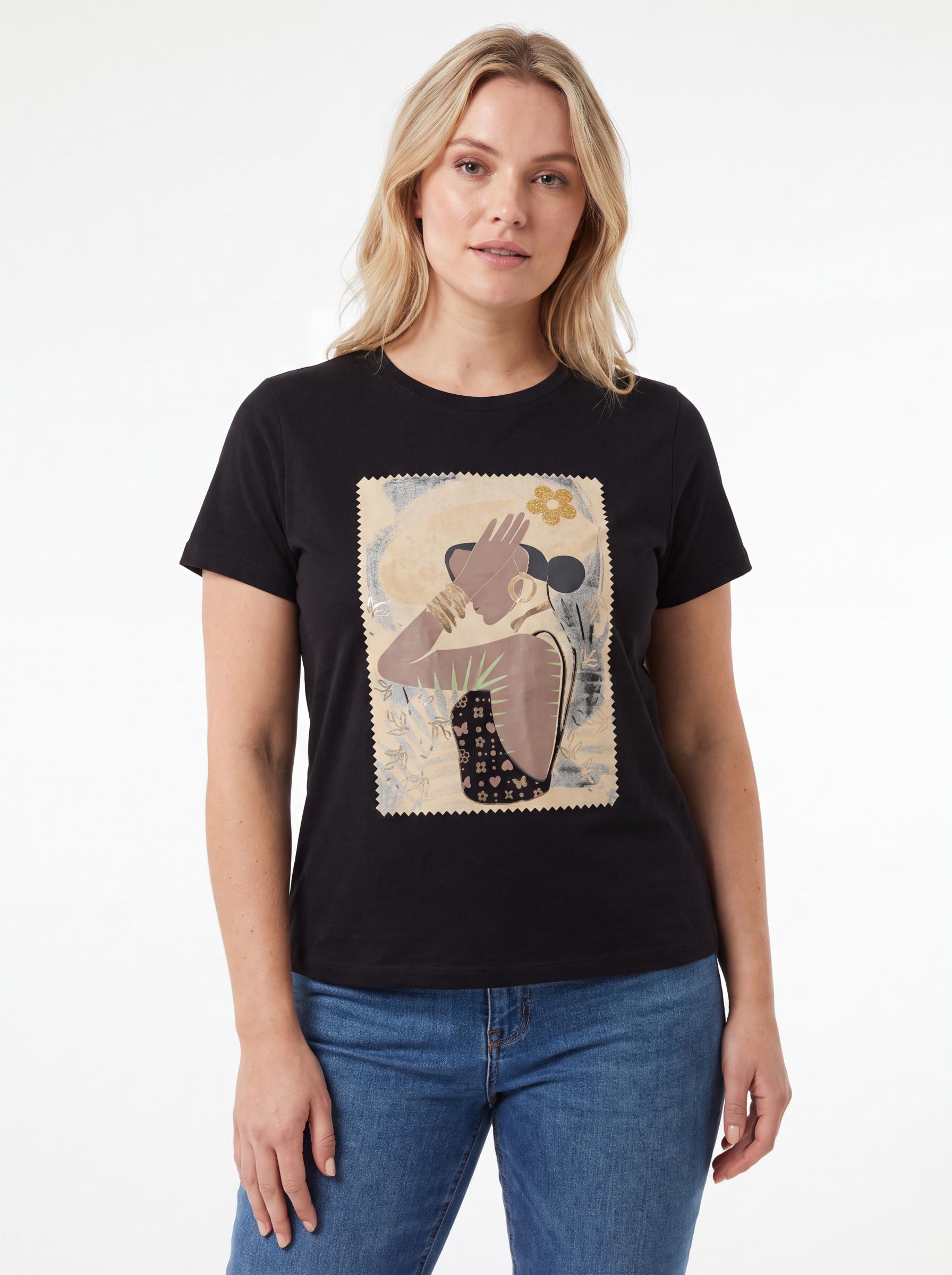 Abstract Portrait Tee