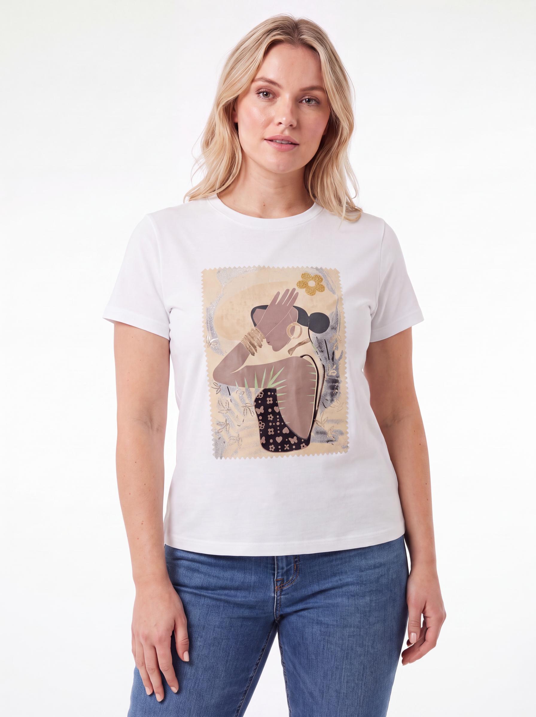 Abstract Portrait Tee