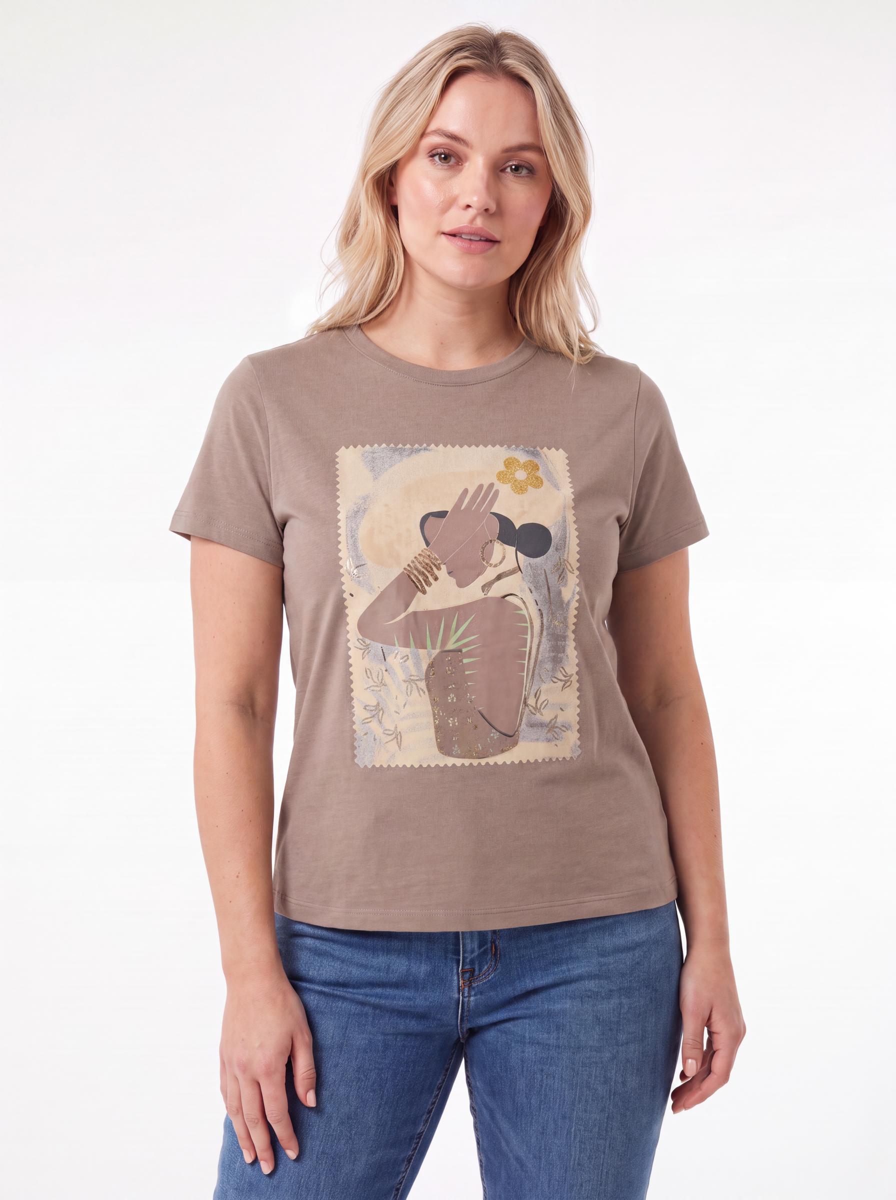 Abstract Portrait Tee