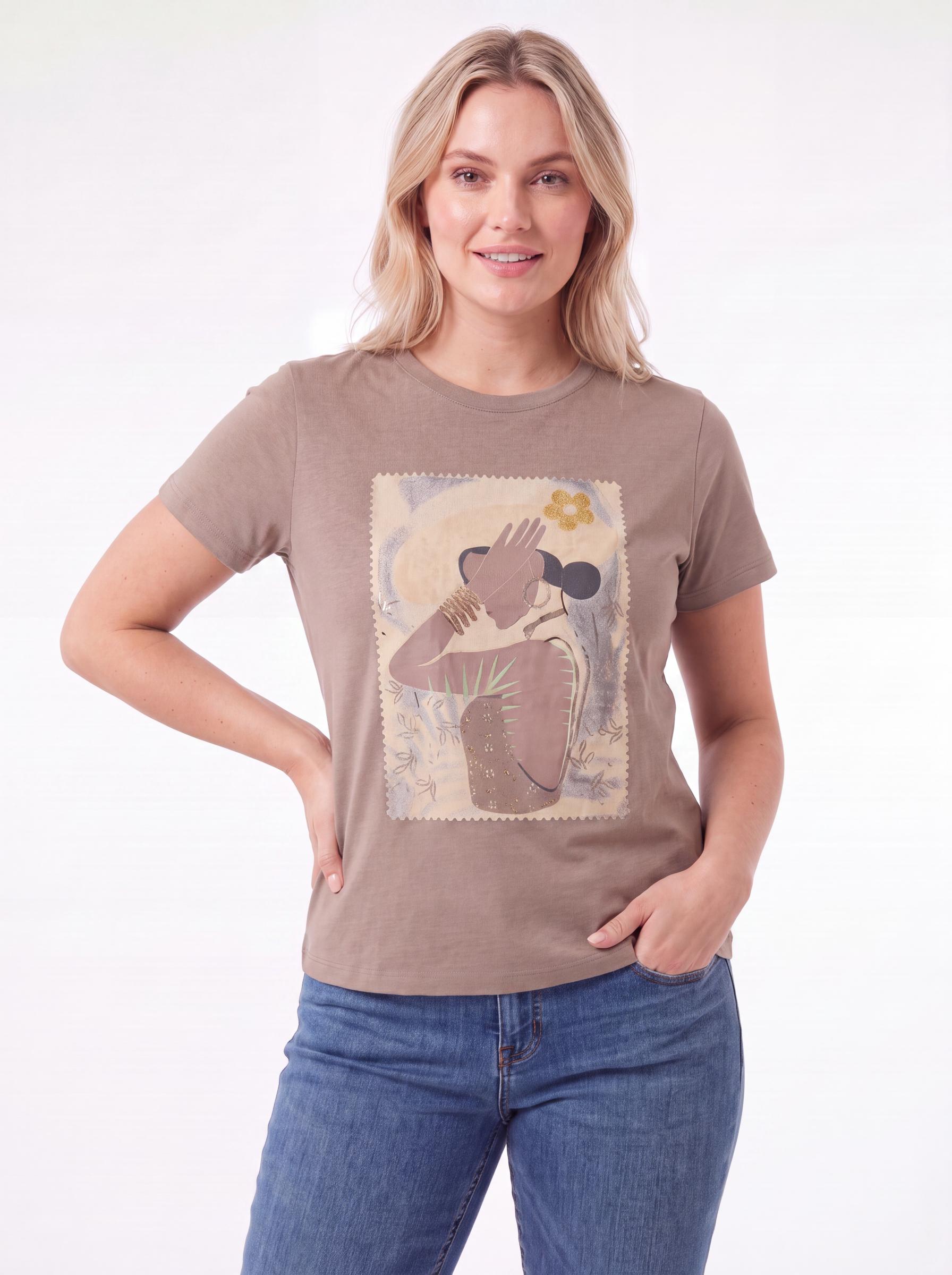 Abstract Portrait Tee