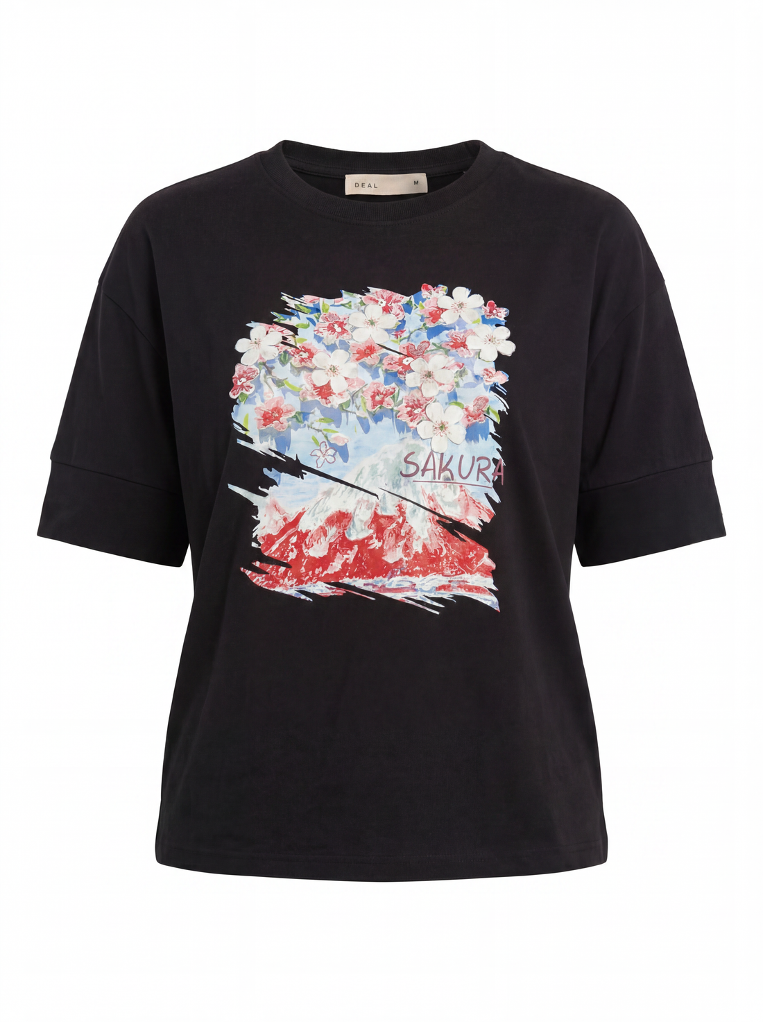 Floral Landscape Print Tee