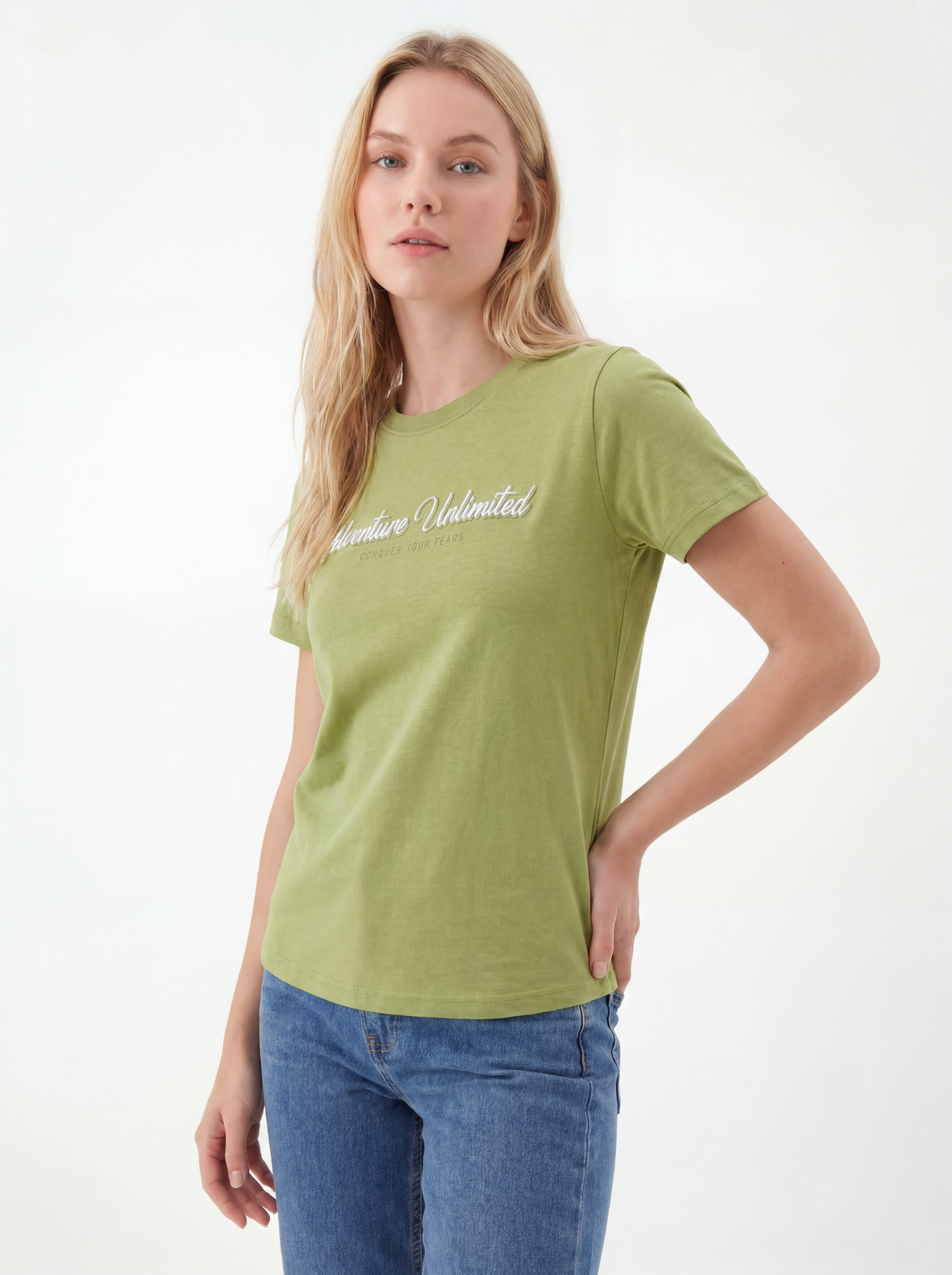 Adventure Unlimited Slogan Tee
