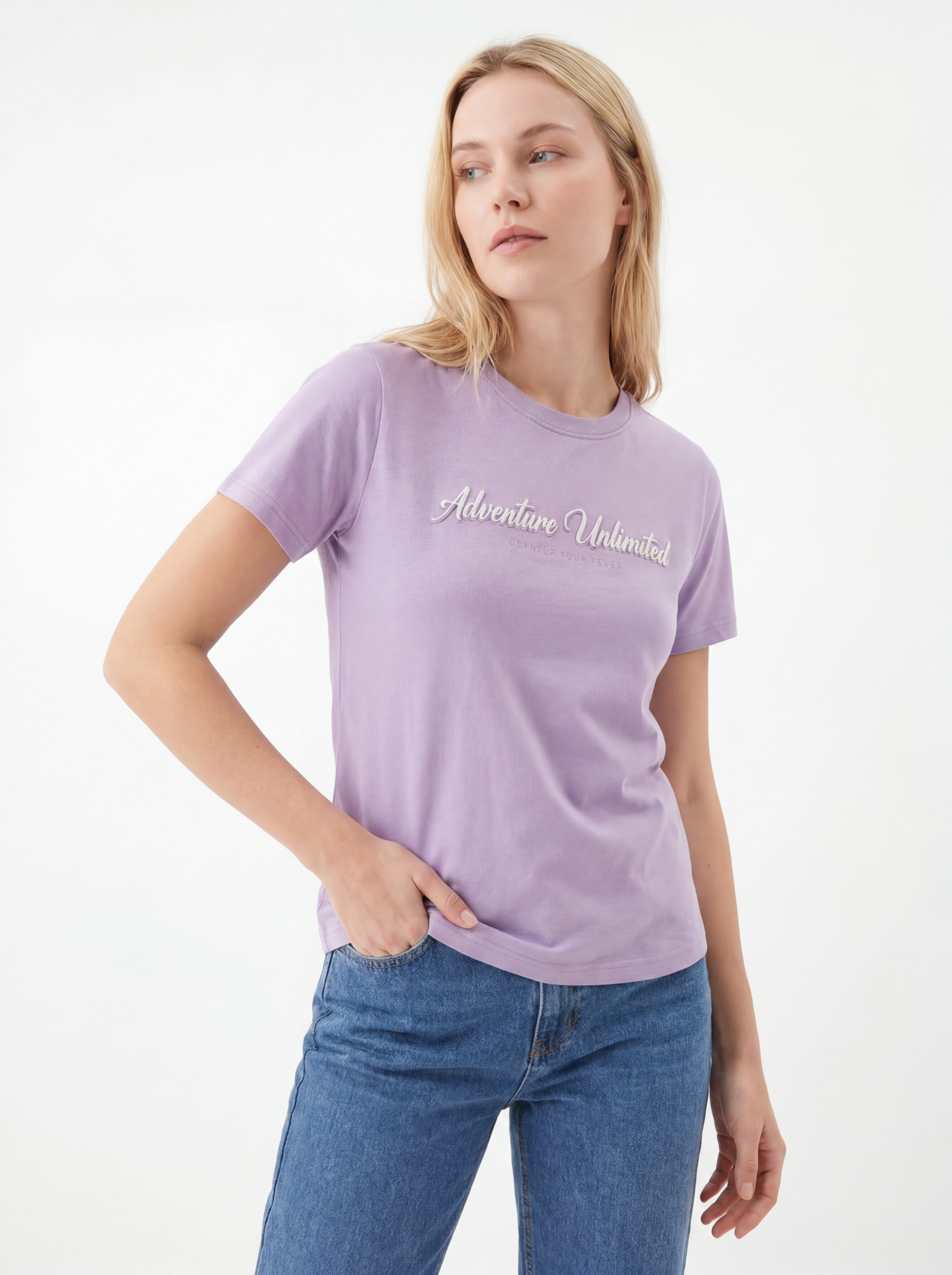 Adventure Unlimited Slogan Tee