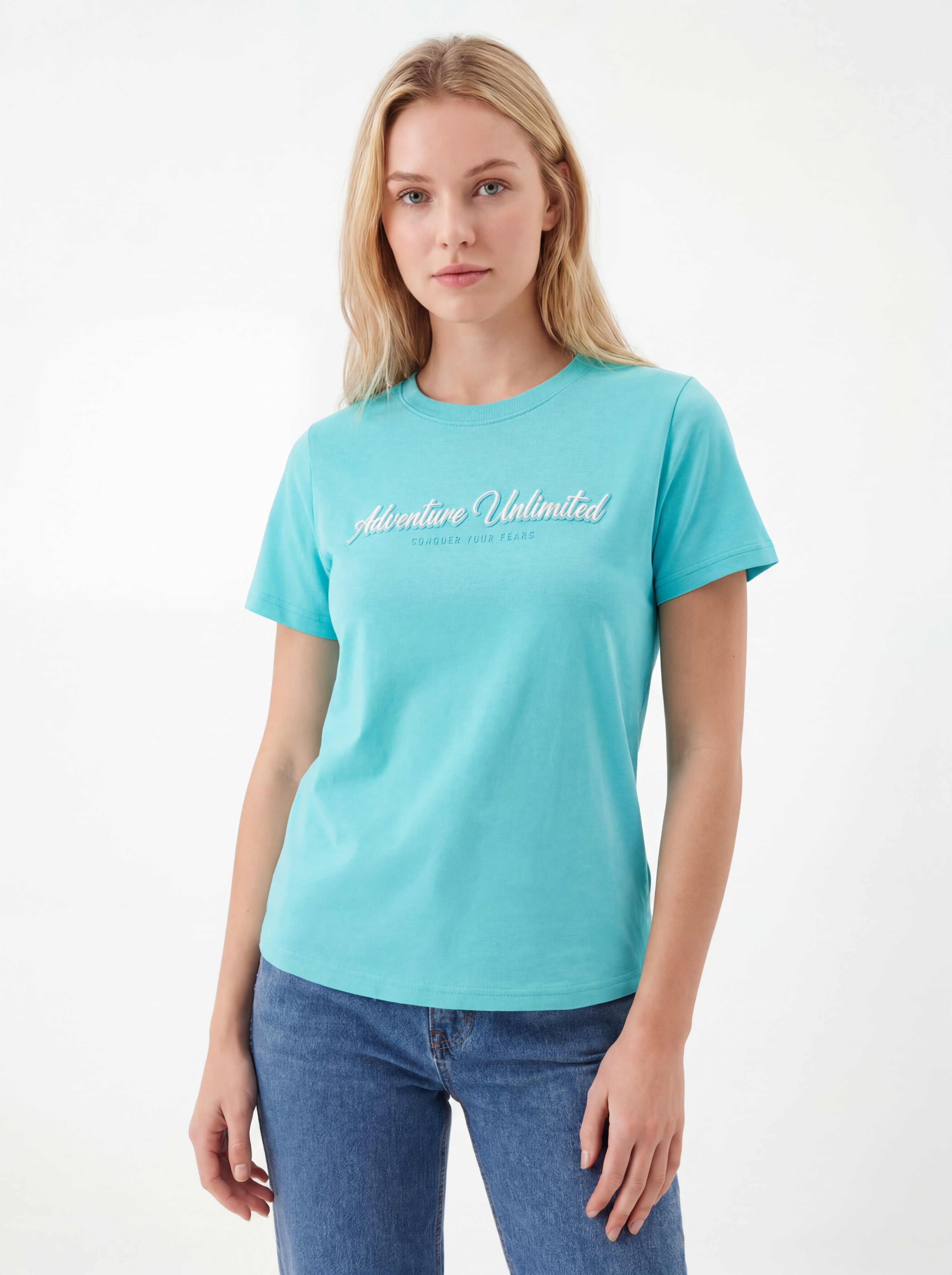 Adventure Unlimited Slogan Tee
