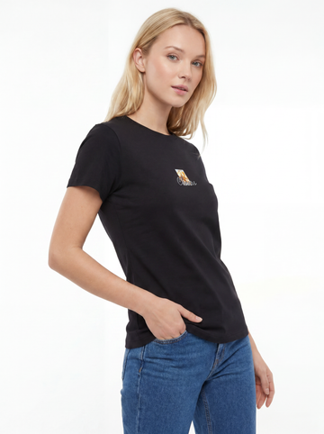 Graphic Print Cotton T-Shirt