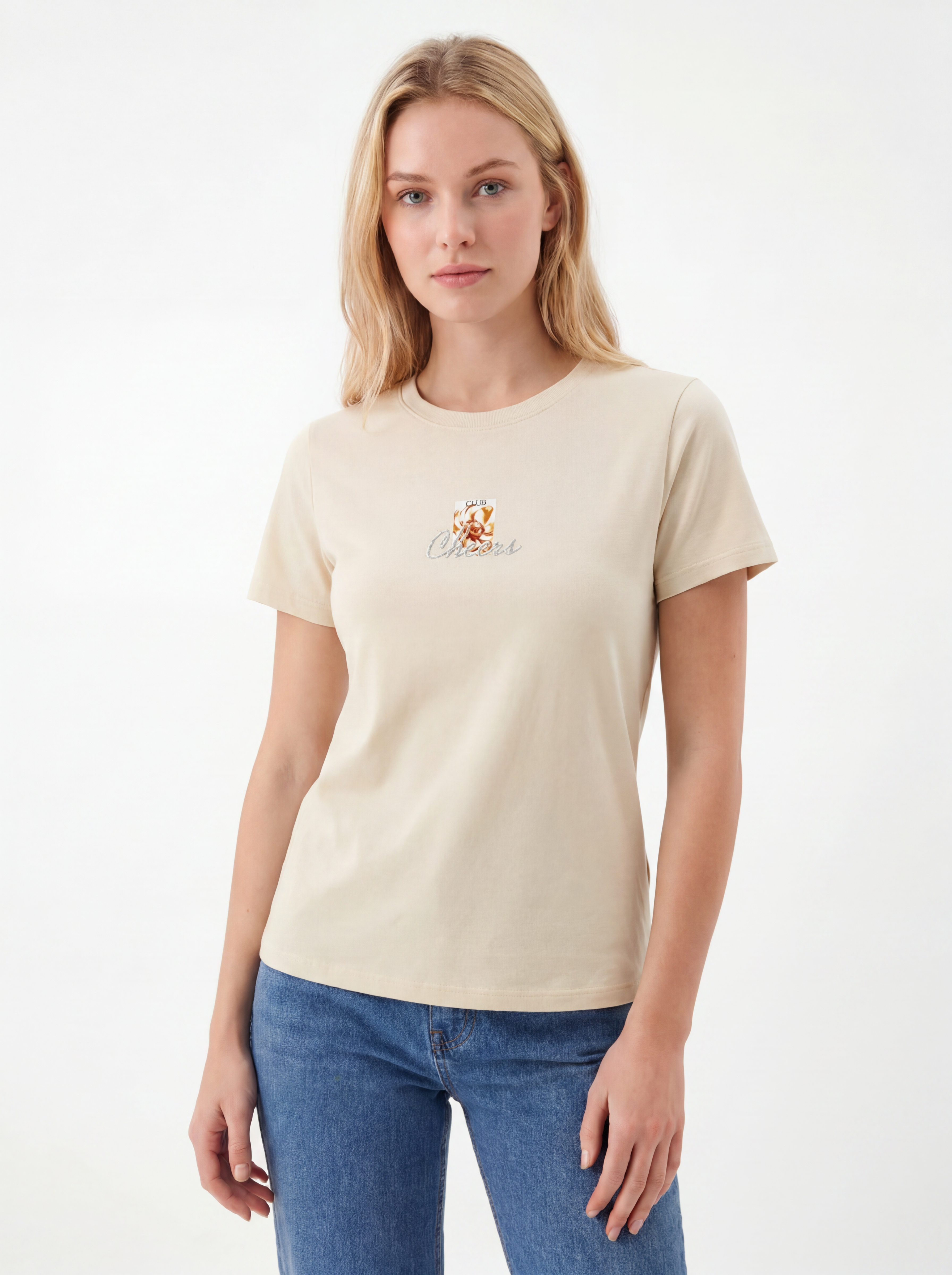 Graphic Print Cotton T-Shirt