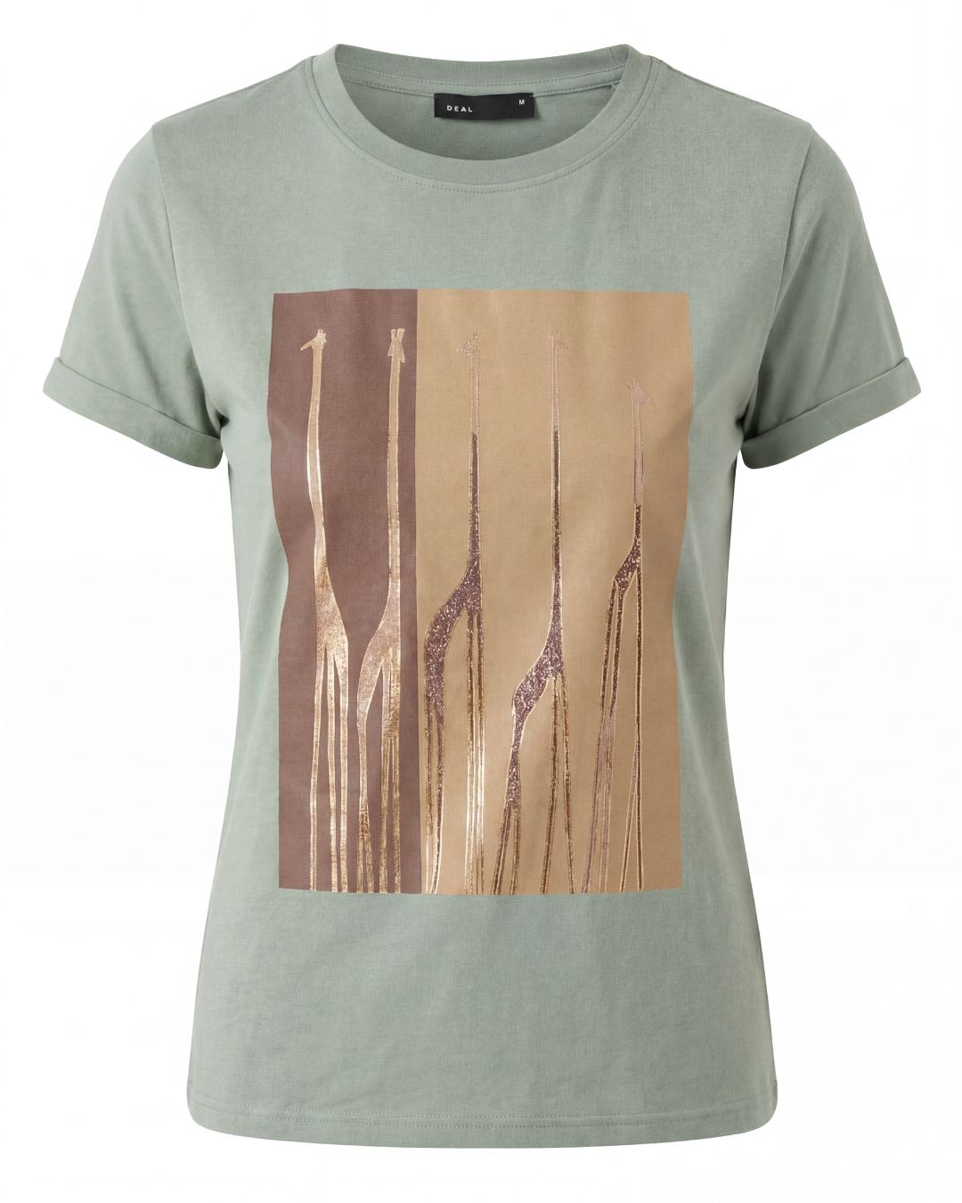 Giraffe Silhouette Print Tee