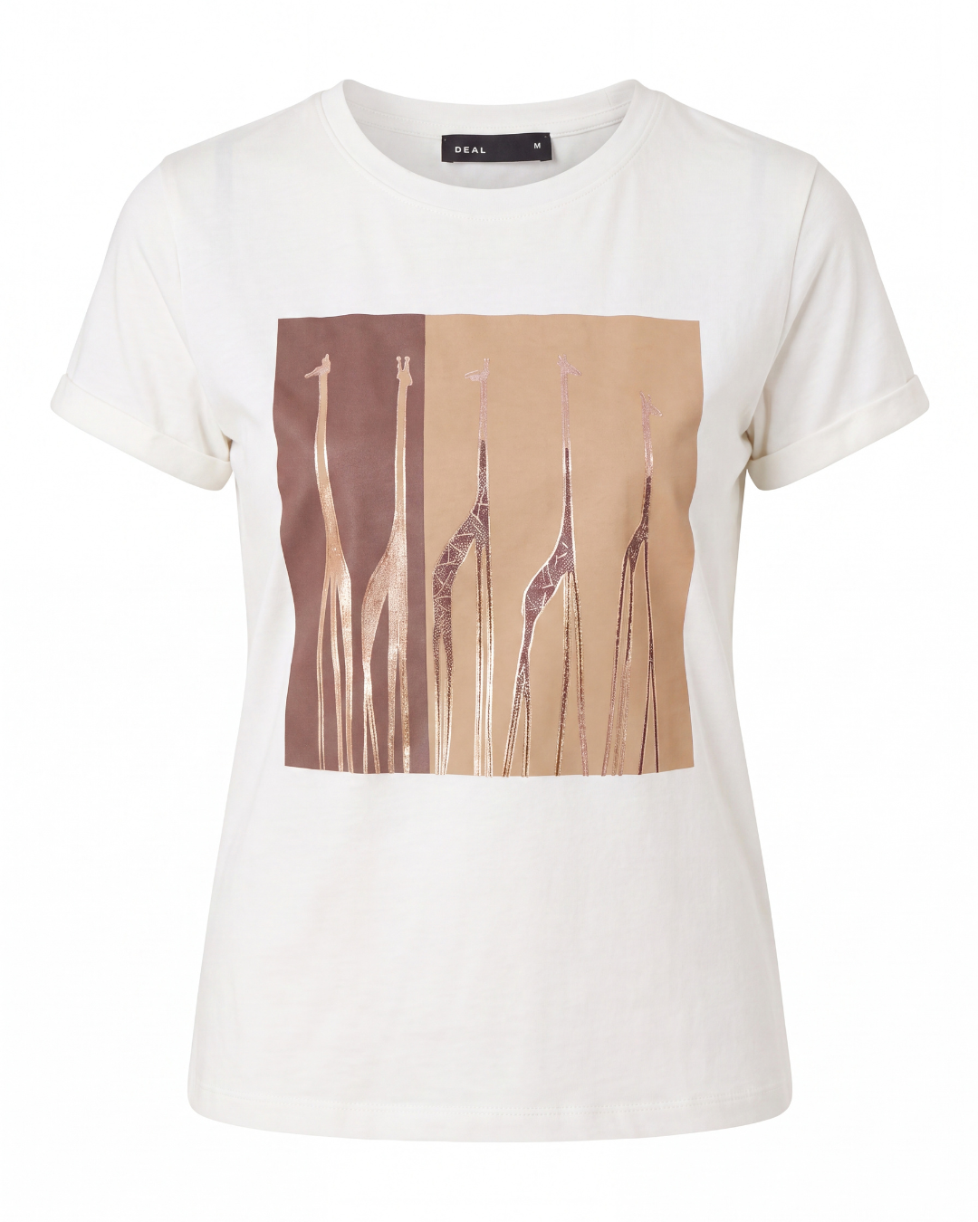 Giraffe Silhouette Print Tee