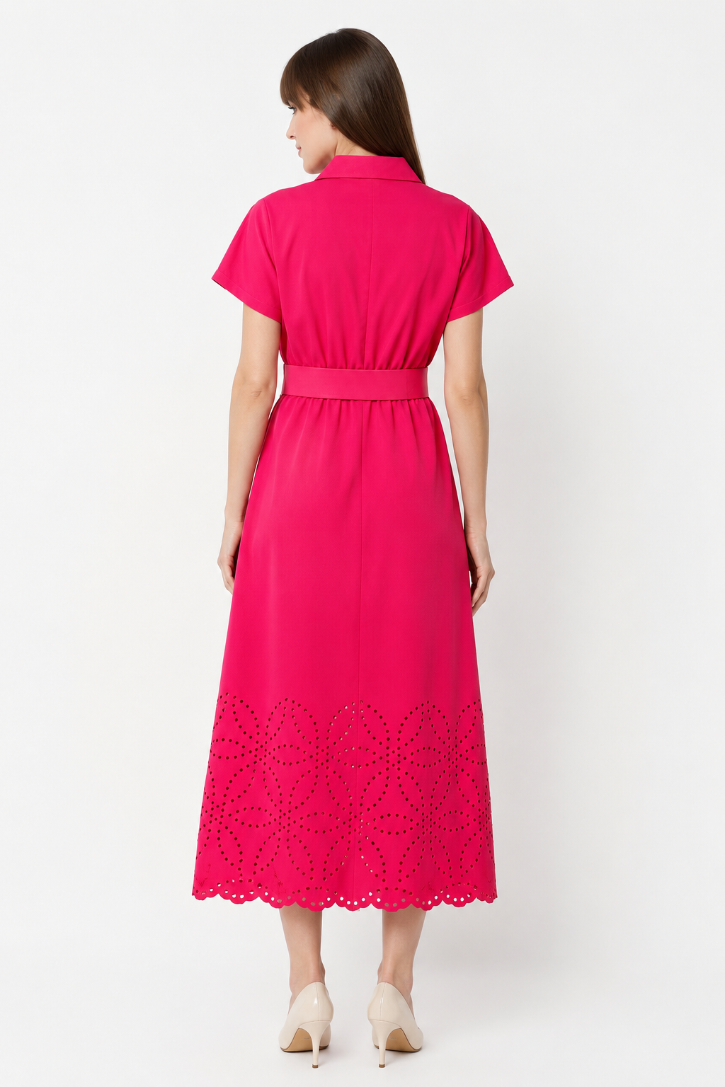 Women's Mustard Shirt Dress
