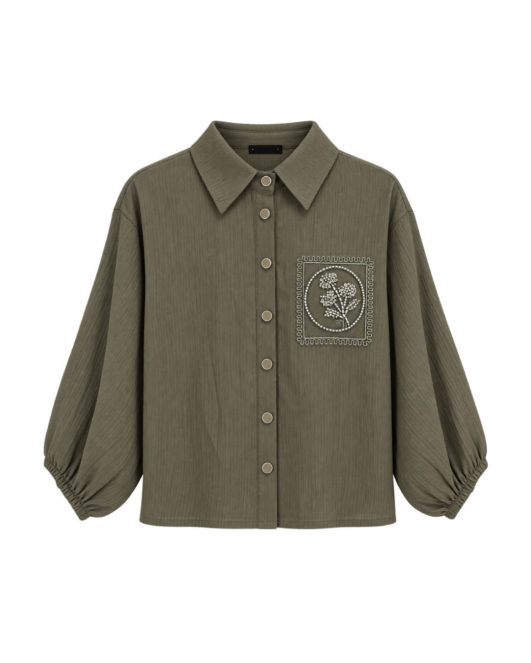 Women Textured Relaxed Fit Shirt