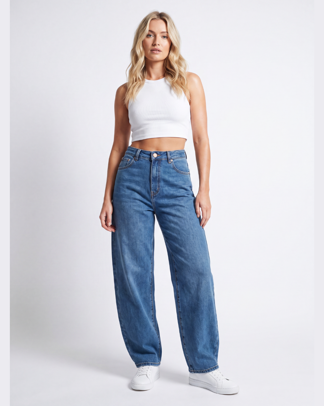 Barrel Leg Jeans