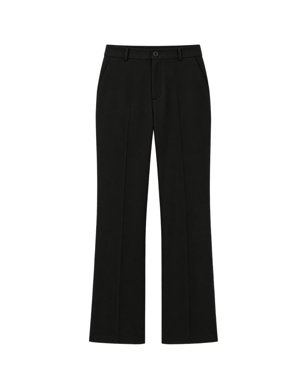 High-Rise Tailored Wide Leg Trousers