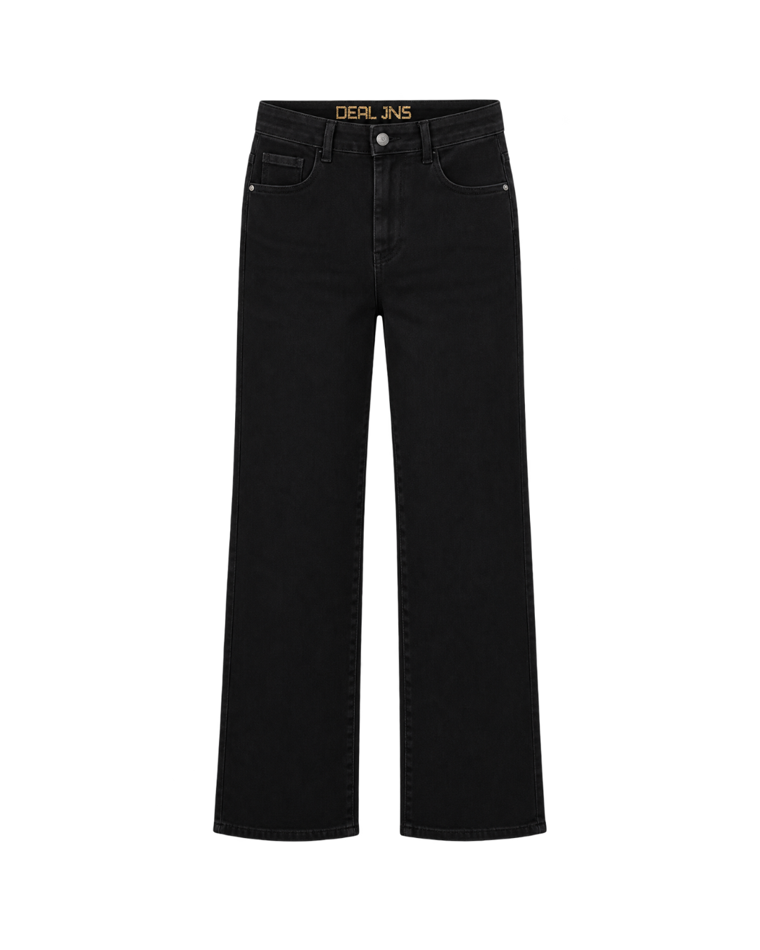 Classic High Rise Straight Fit Jeans